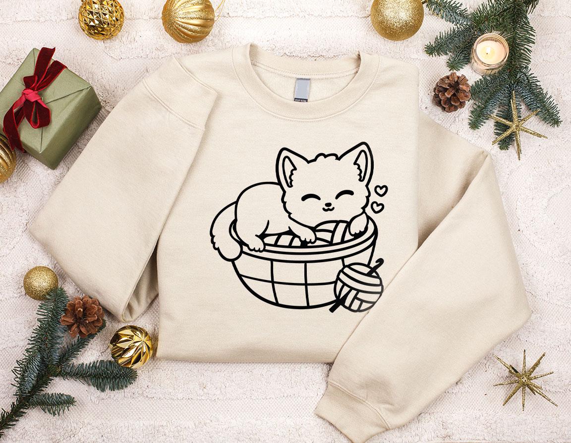 Crochet Cat Sweater