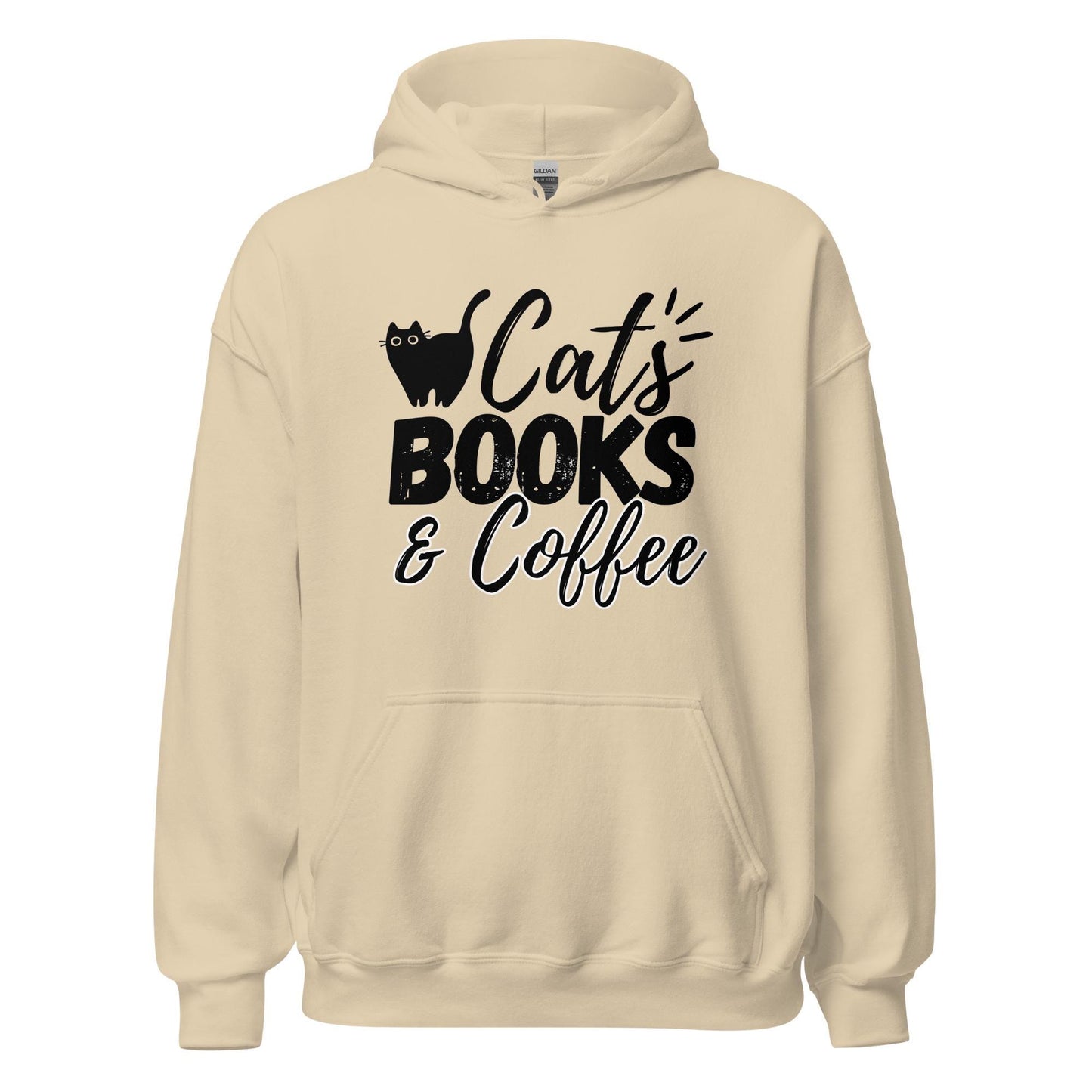 Cats & Books Hoodie V4