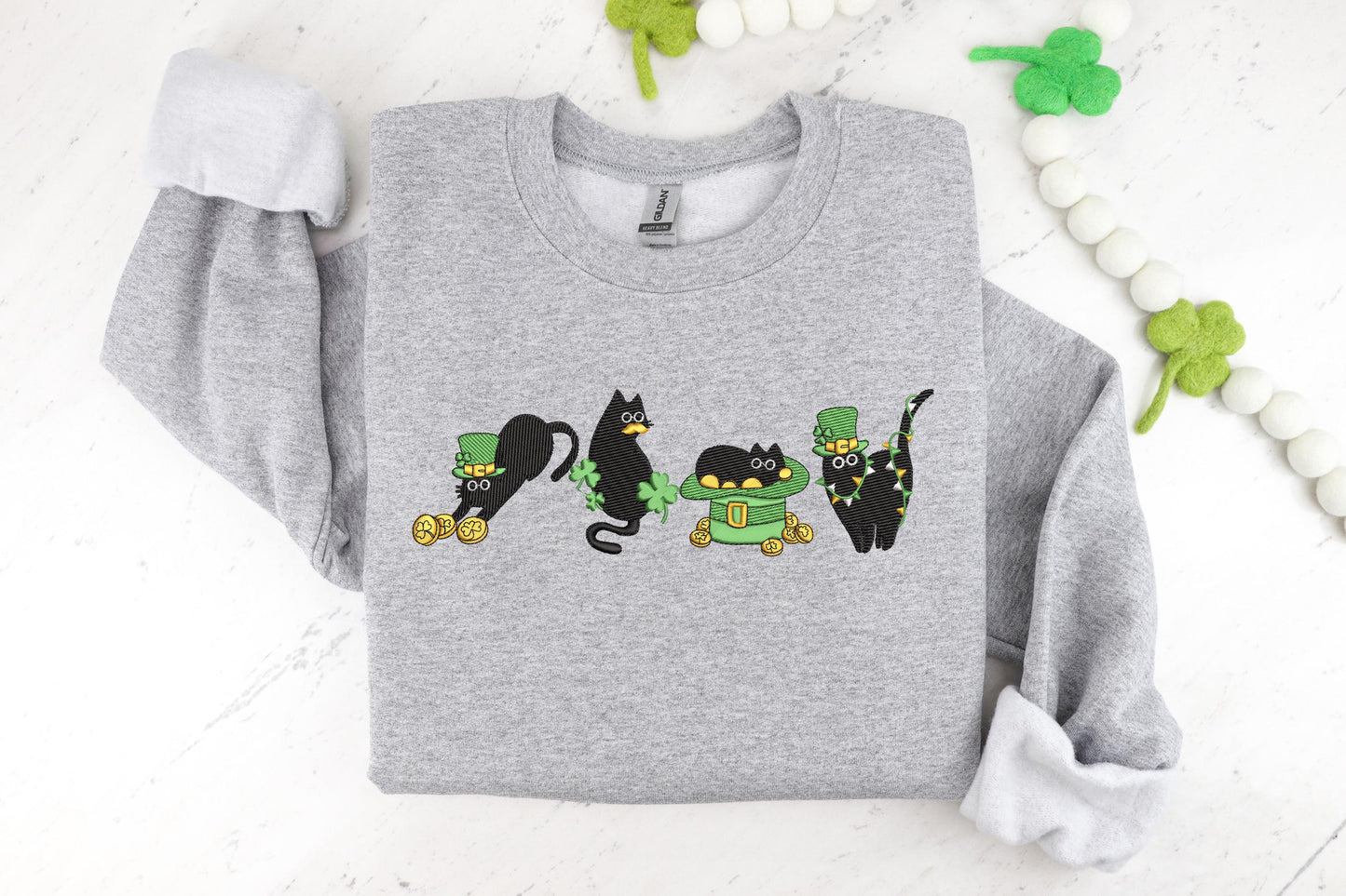 St Patrick's Day Cat Sweater