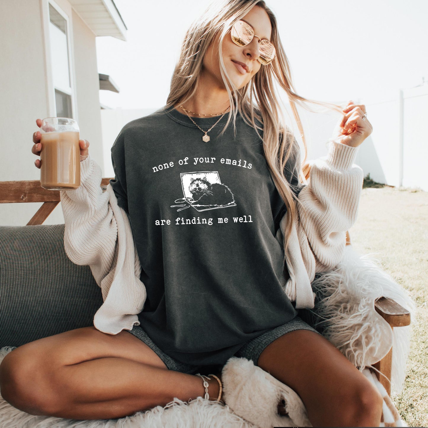 None Of Your Emails Sweater