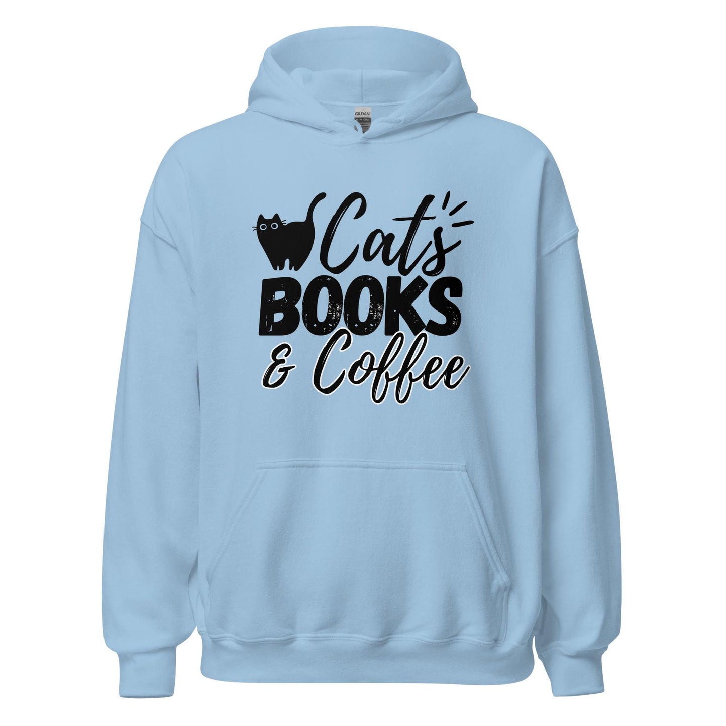 Cats & Books Hoodie V4