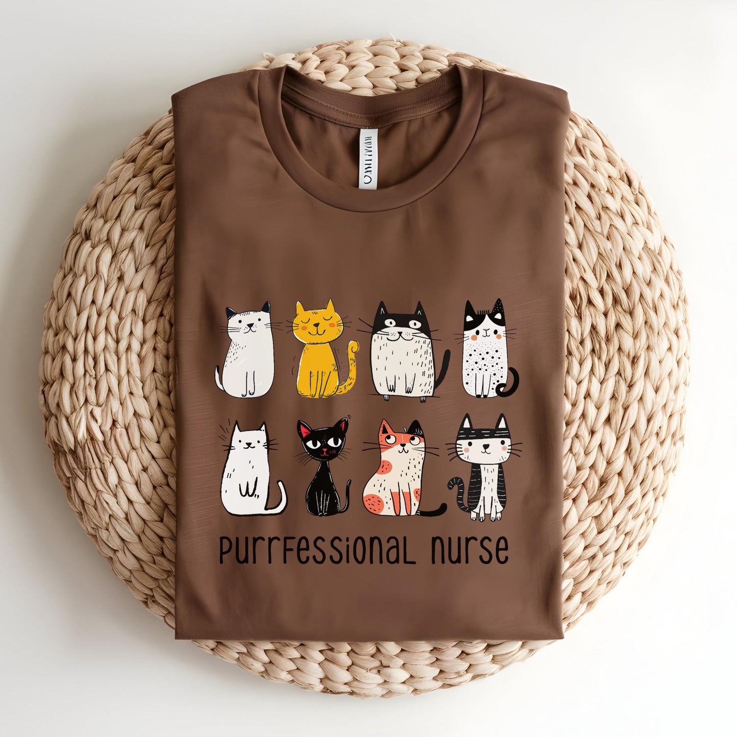 Purrfessional Nurse Tee