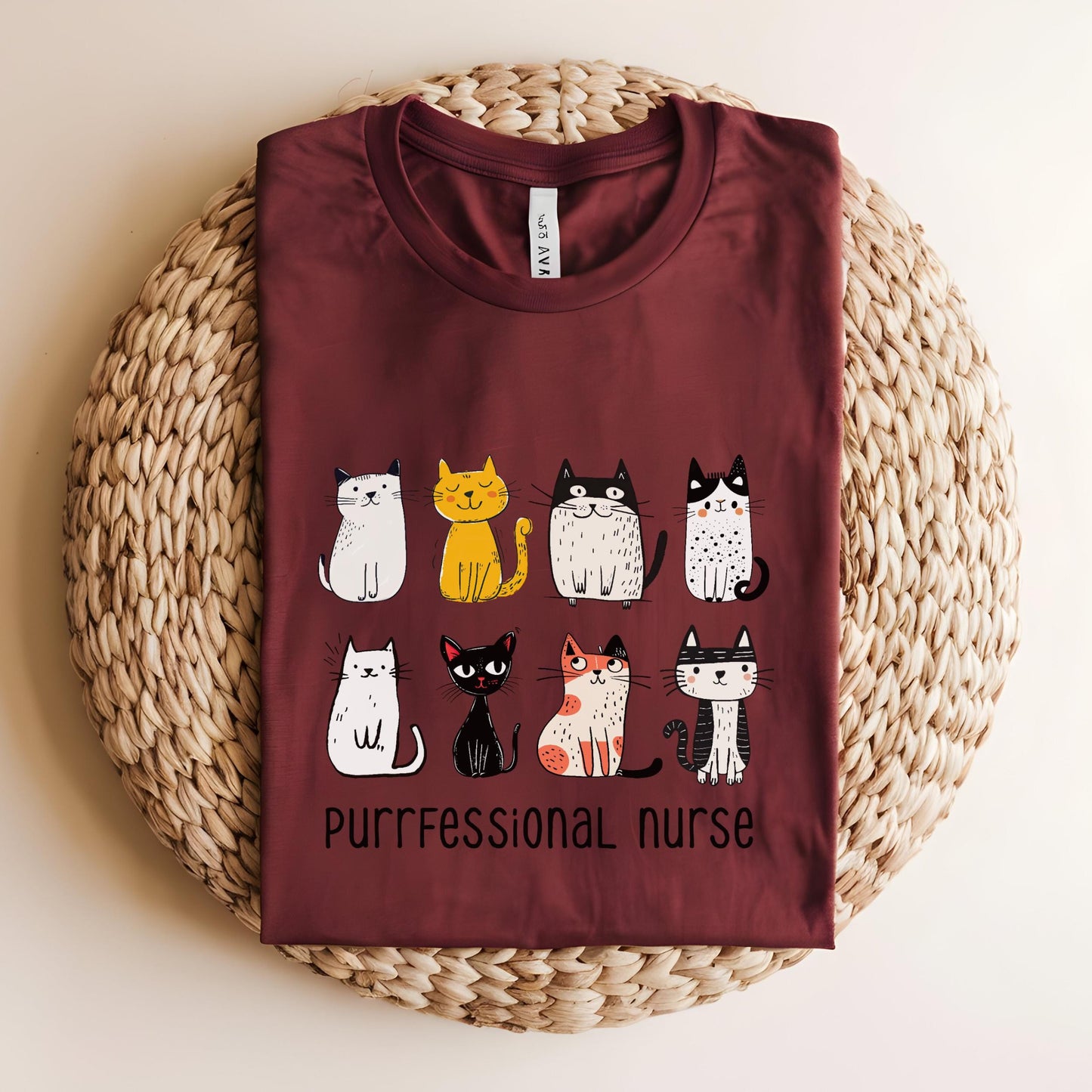 Purrfessional Nurse Tee