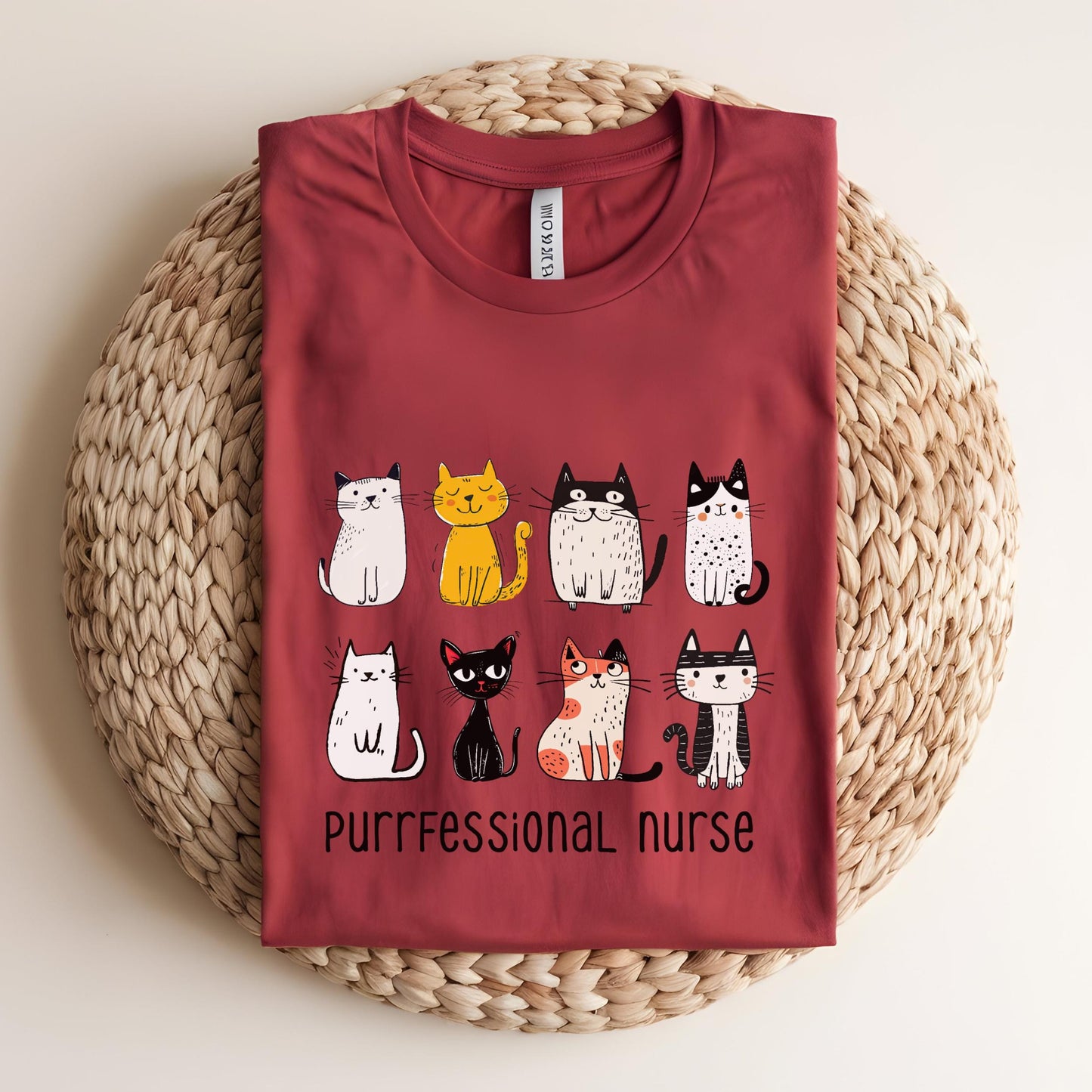 Purrfessional Nurse Tee