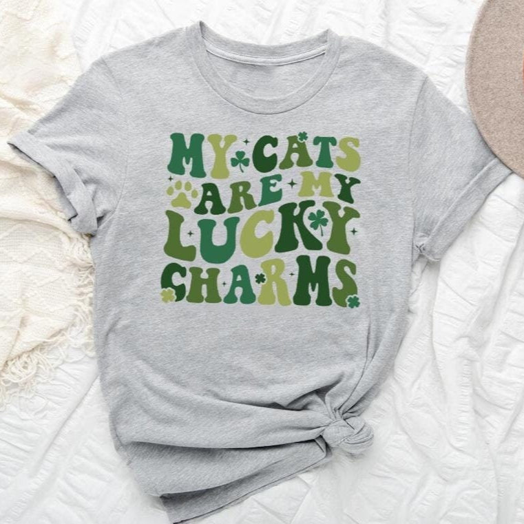 My Cats Are My Lucky Charms Tee
