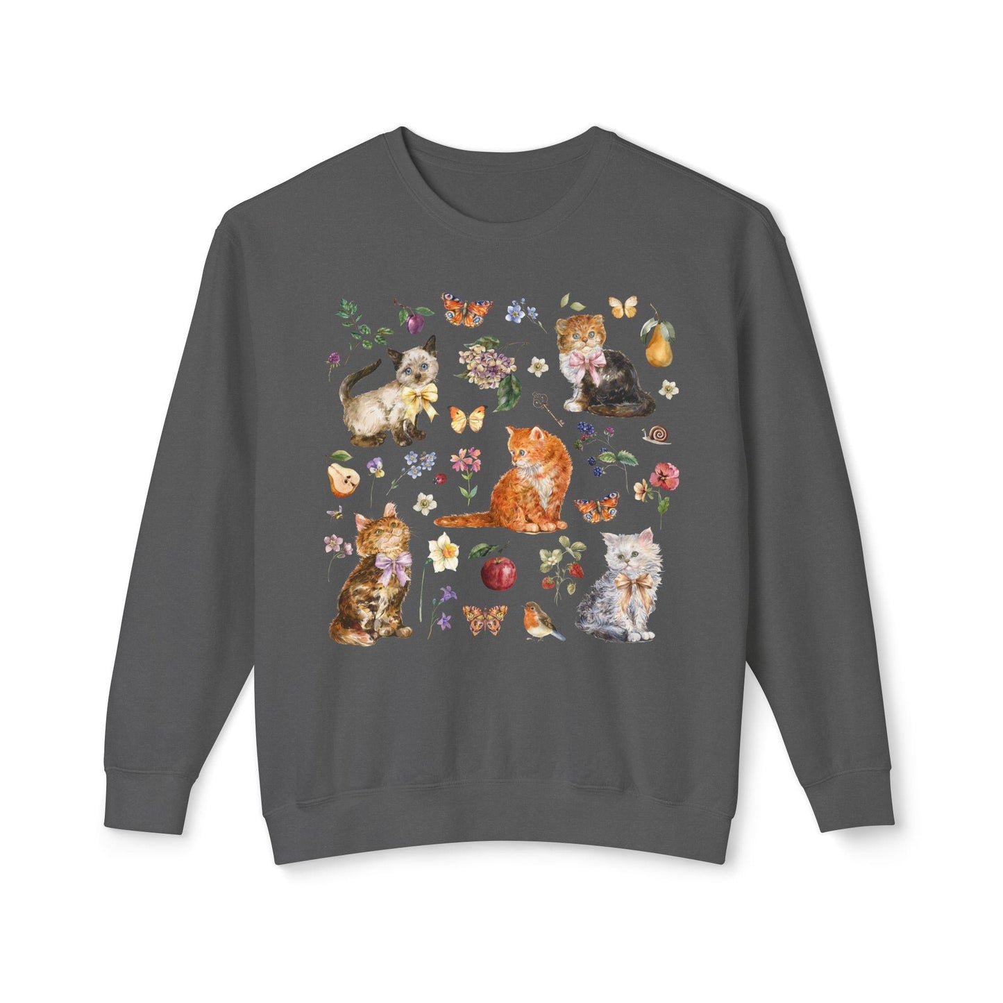 Floral Cat Sweater New