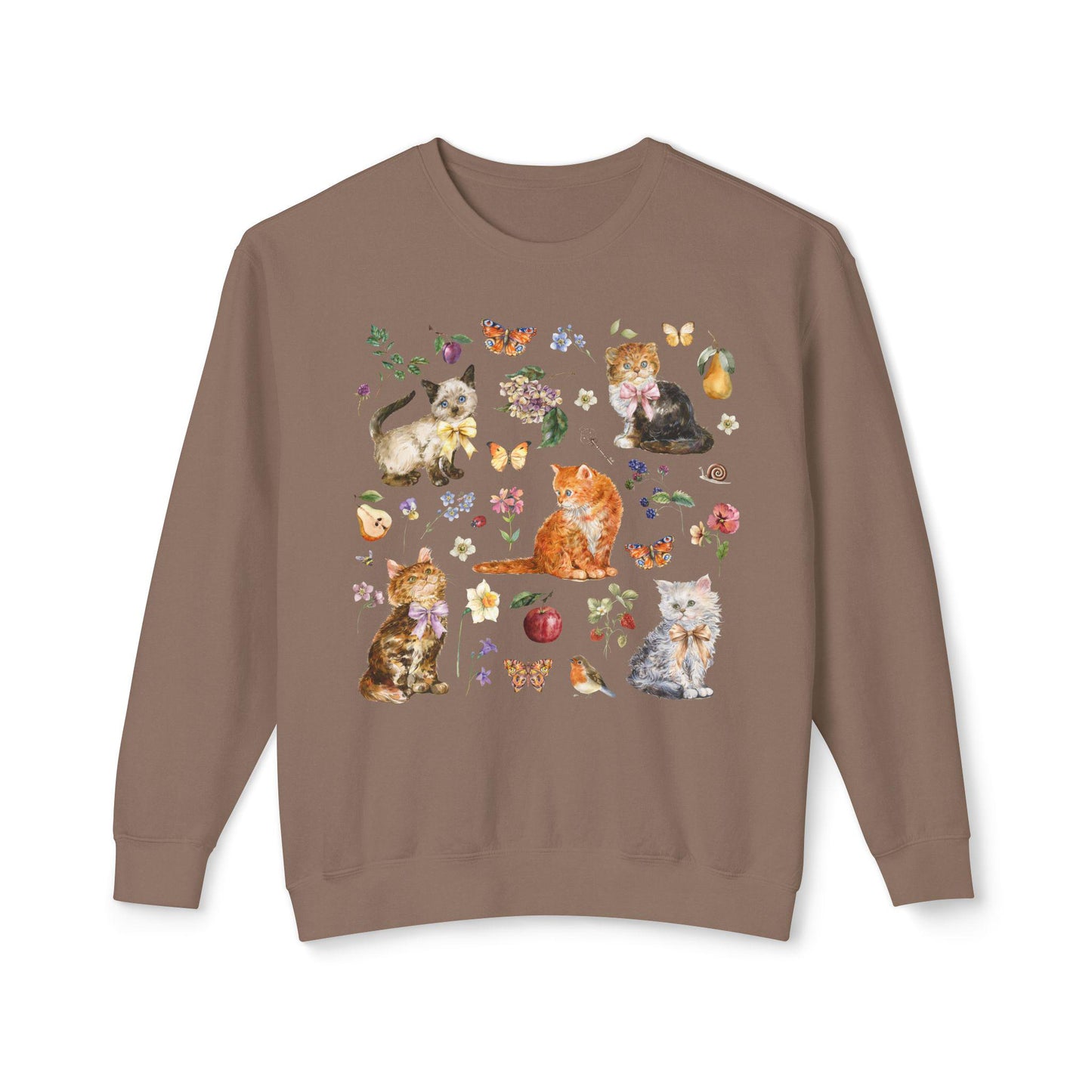 Floral Cat Sweater New