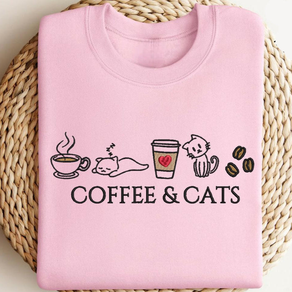 Coffee & Cats Tee New