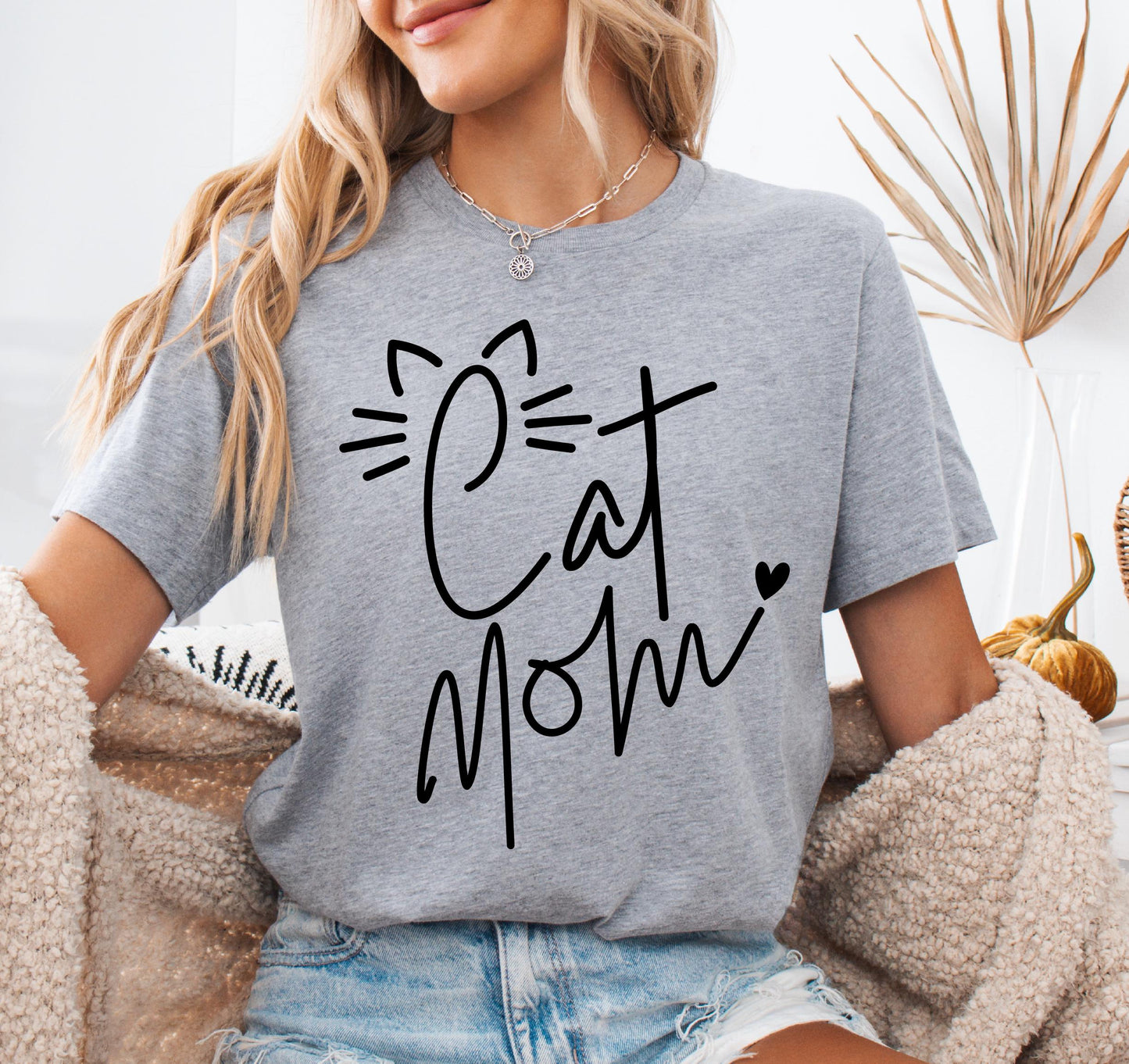 My Cat Mom Tee New