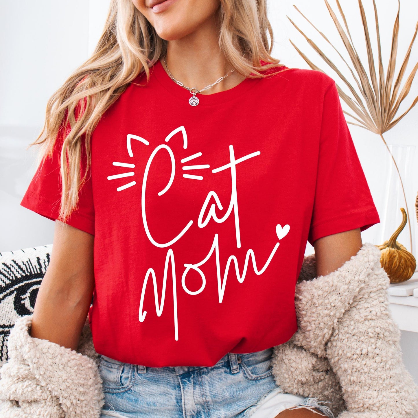 My Cat Mom Tee New