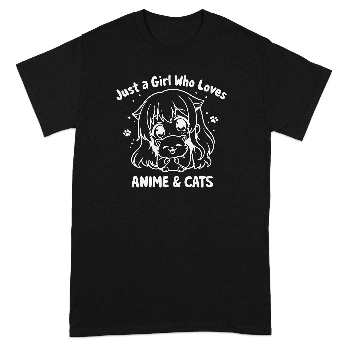 Anime Cat Tee