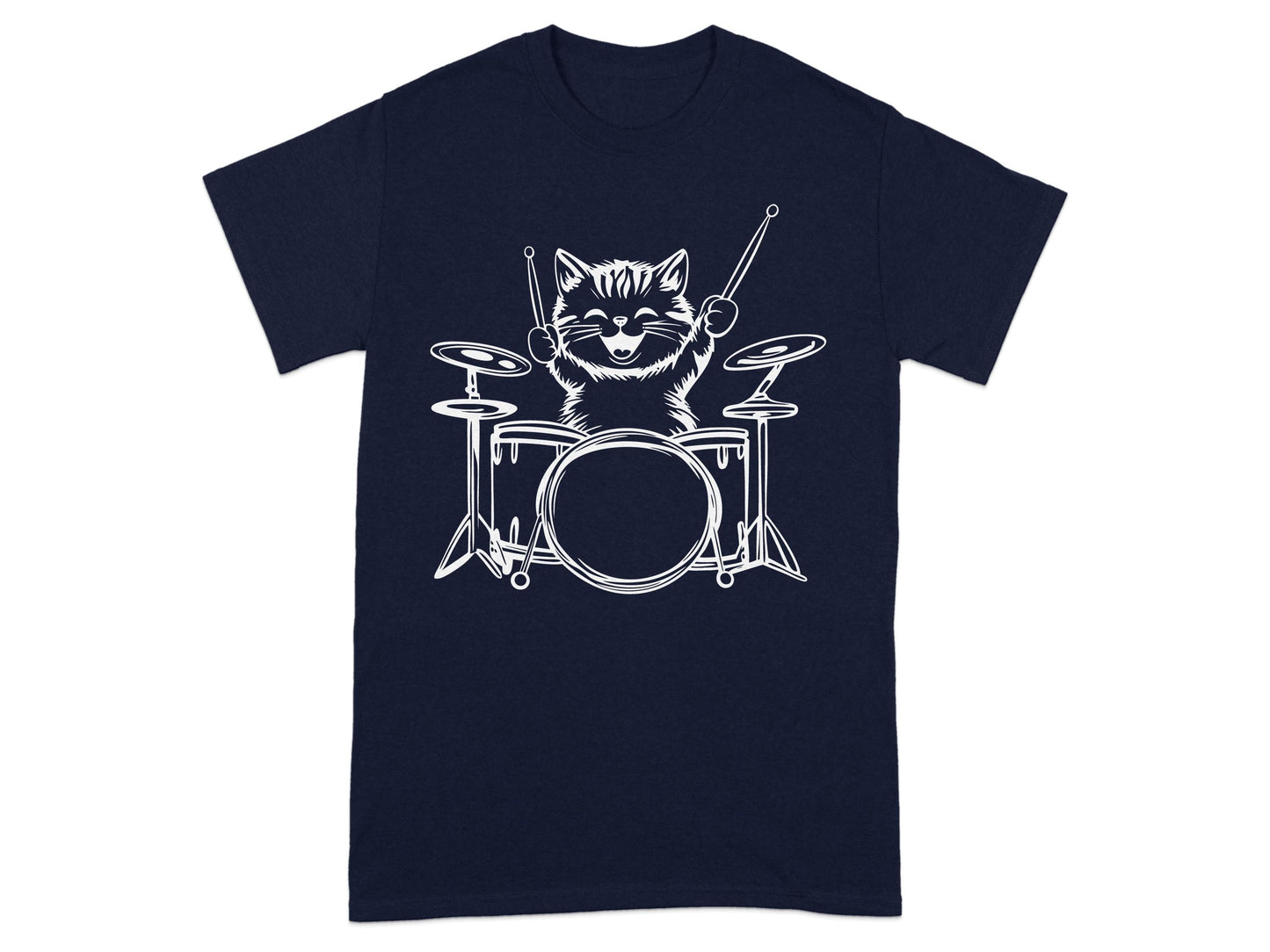 Cat Drums Tee