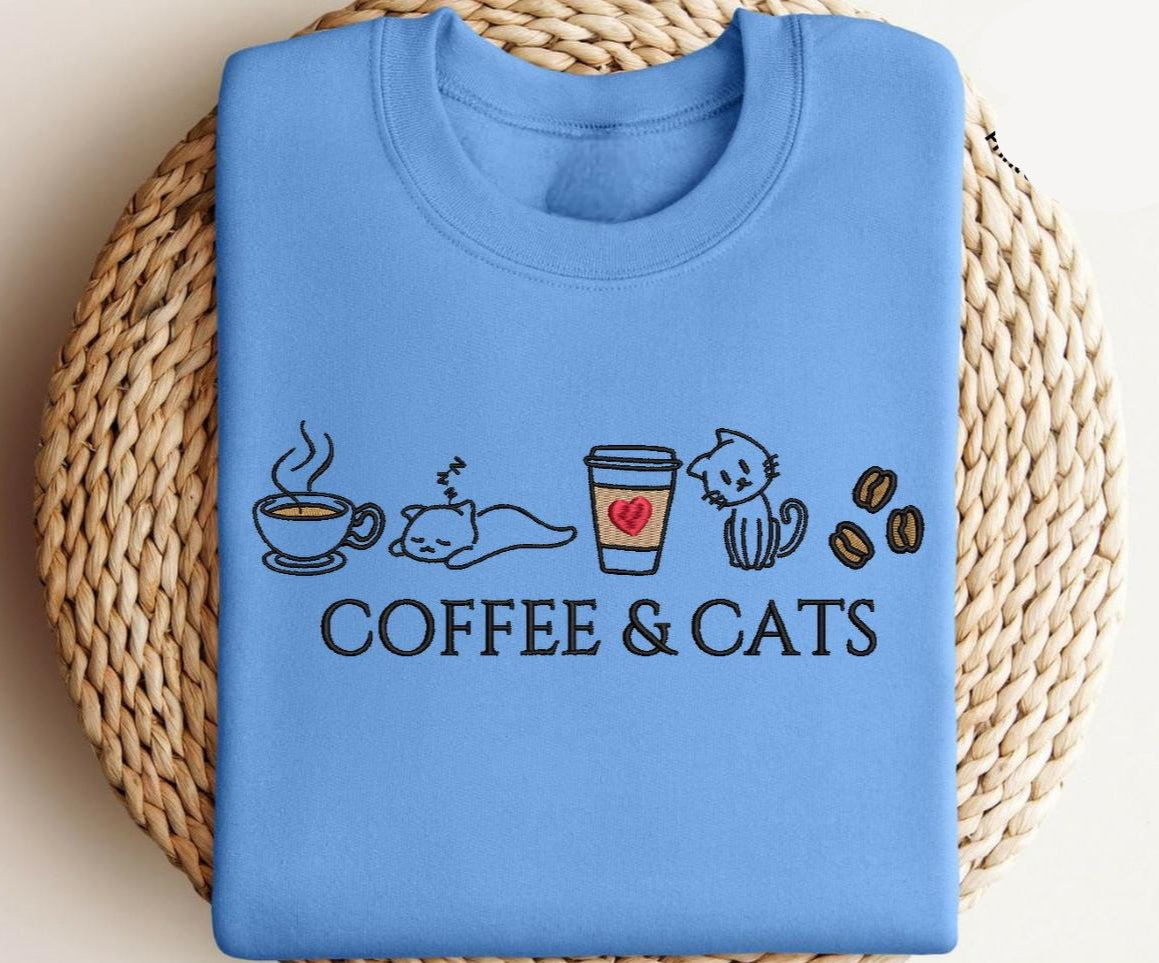 Coffee & Cats Tee New