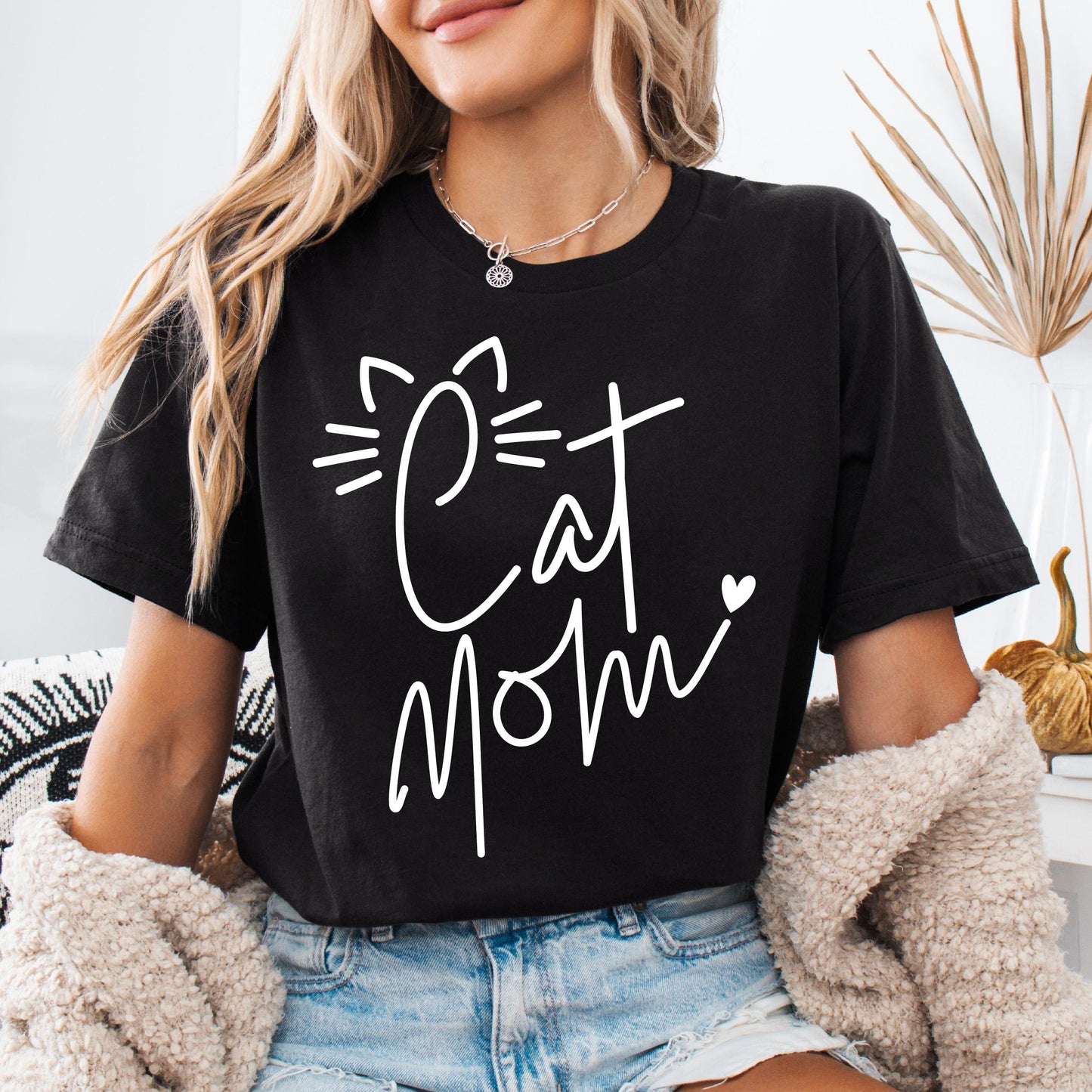 My Cat Mom Tee New