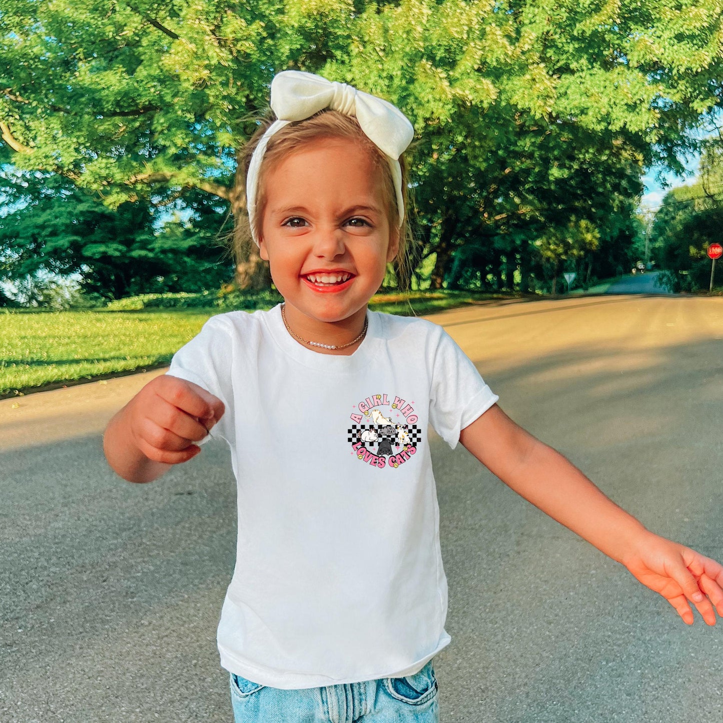 Just A Girl Kids Tee