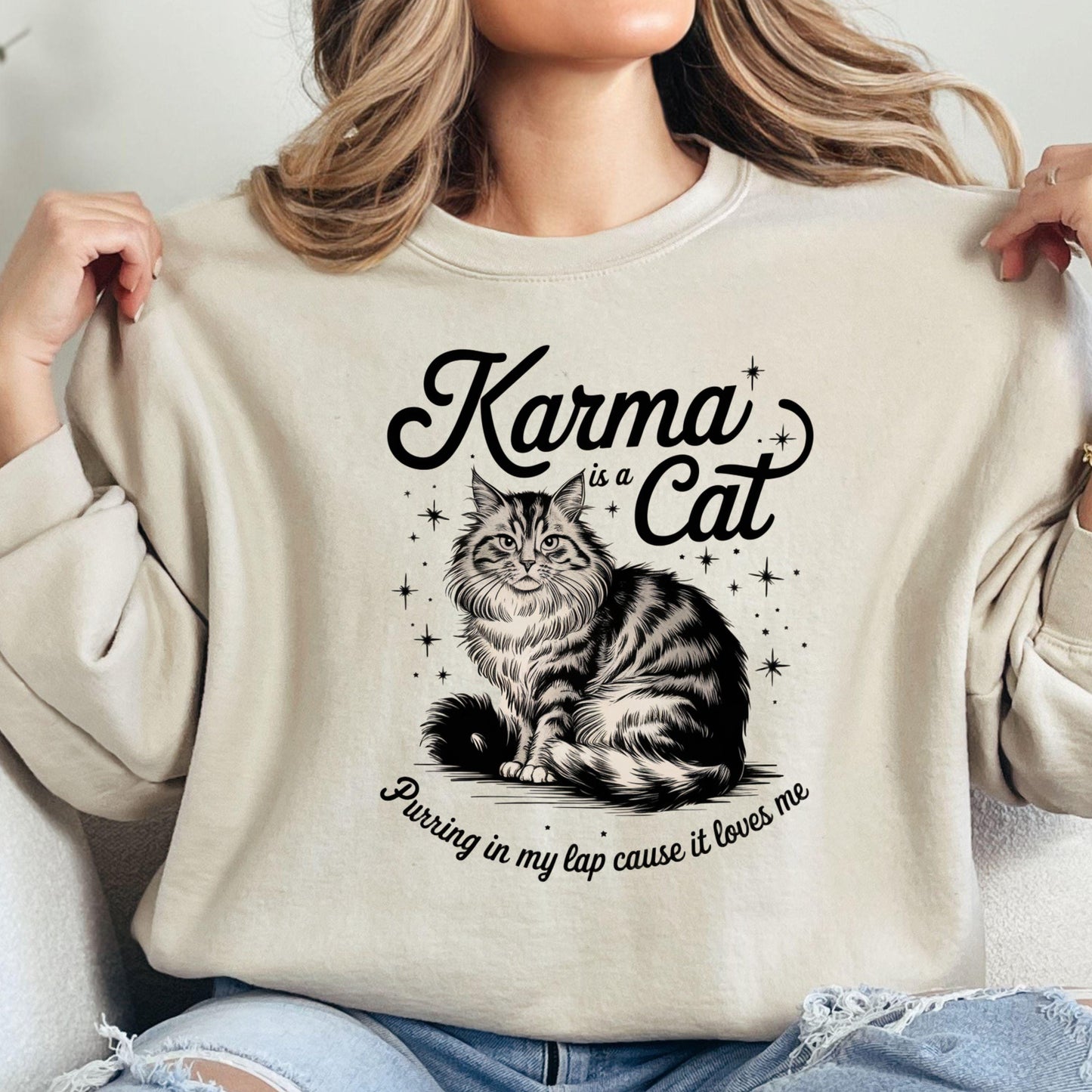 Karma Is A Cat Tee