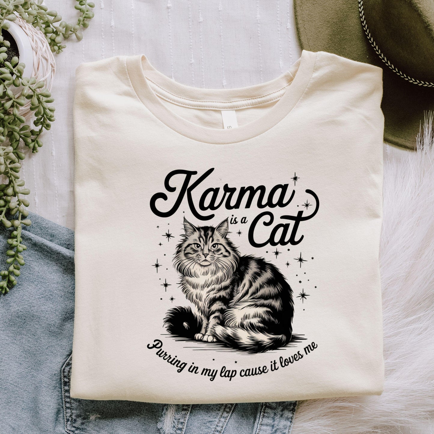 Karma Cat Tee