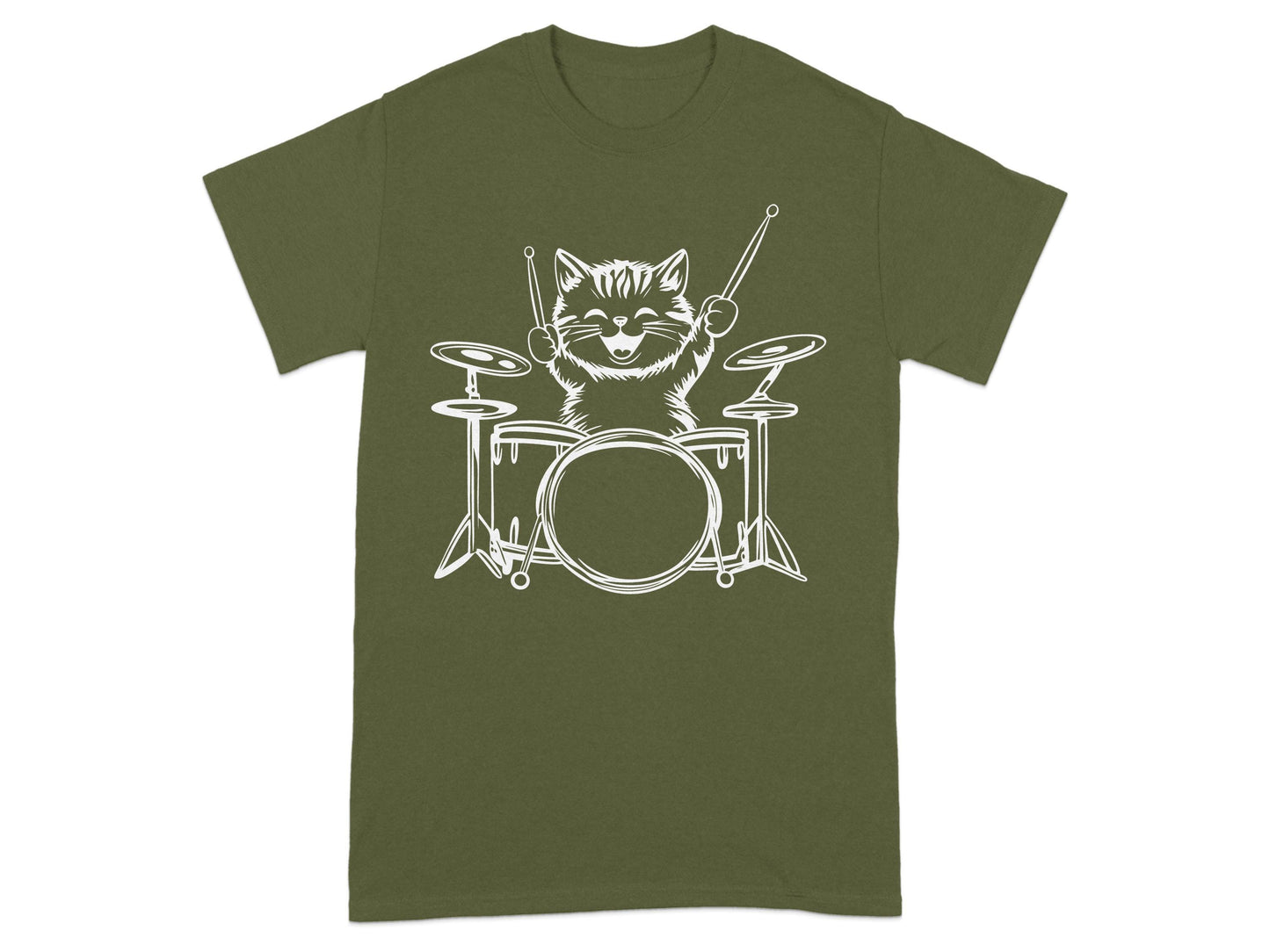Cat Drums Tee