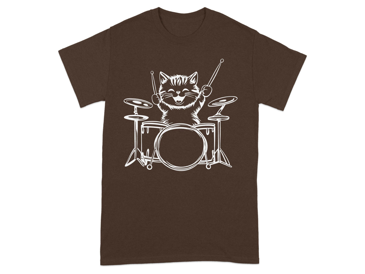 Cat Drums Tee
