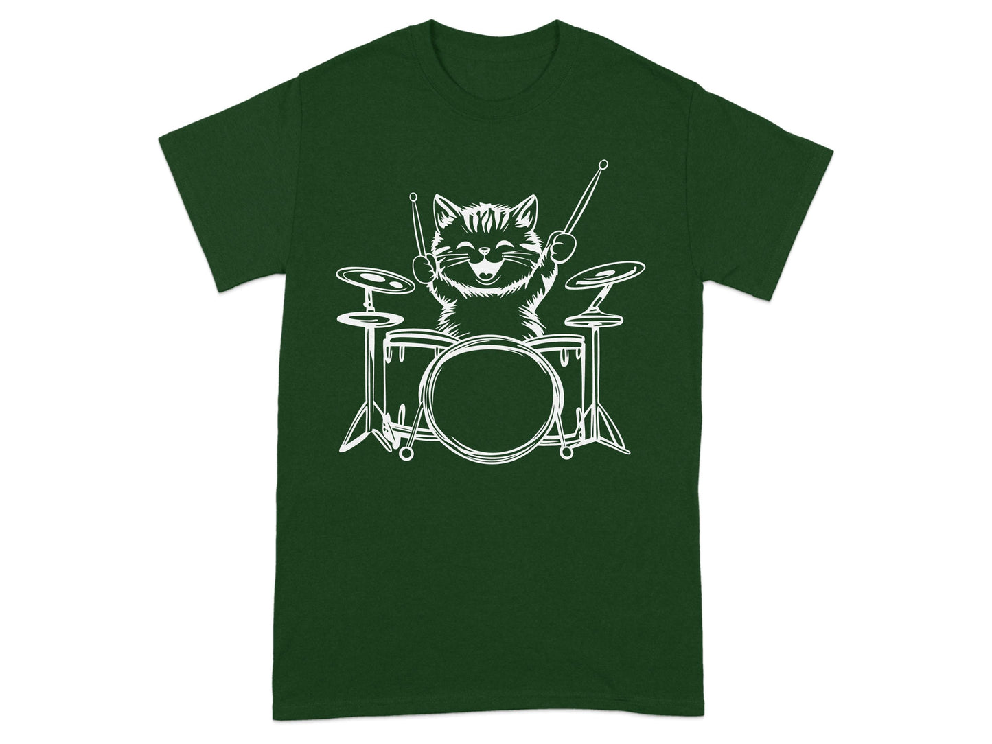 Cat Drums Tee