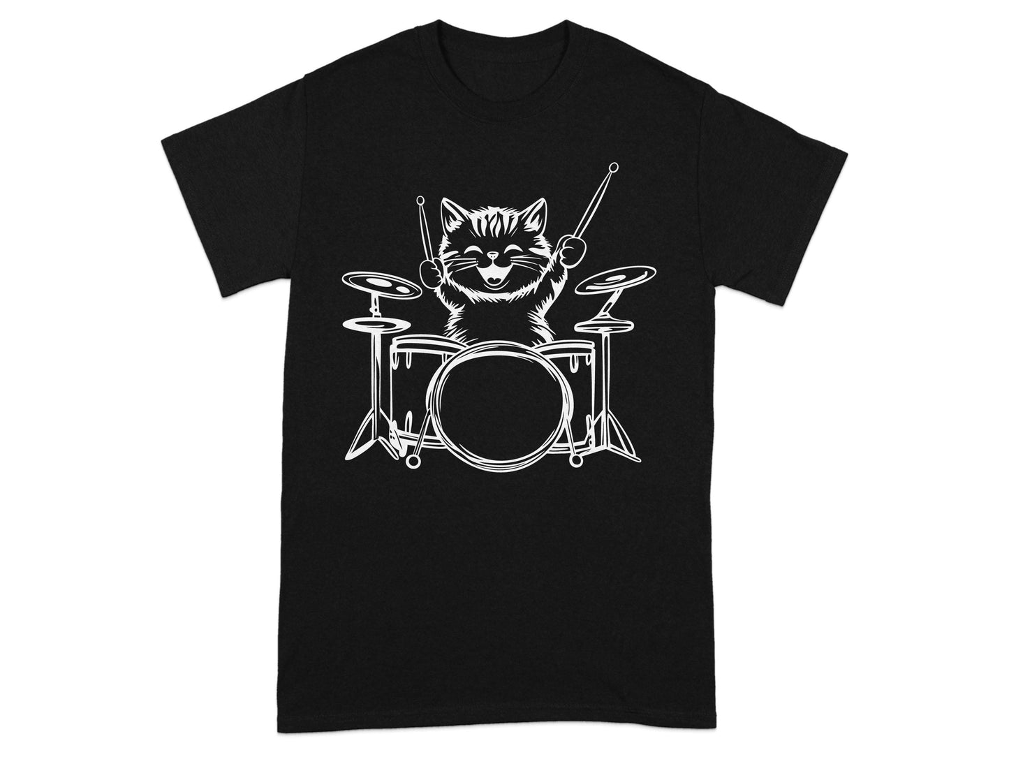Cat Drums Tee