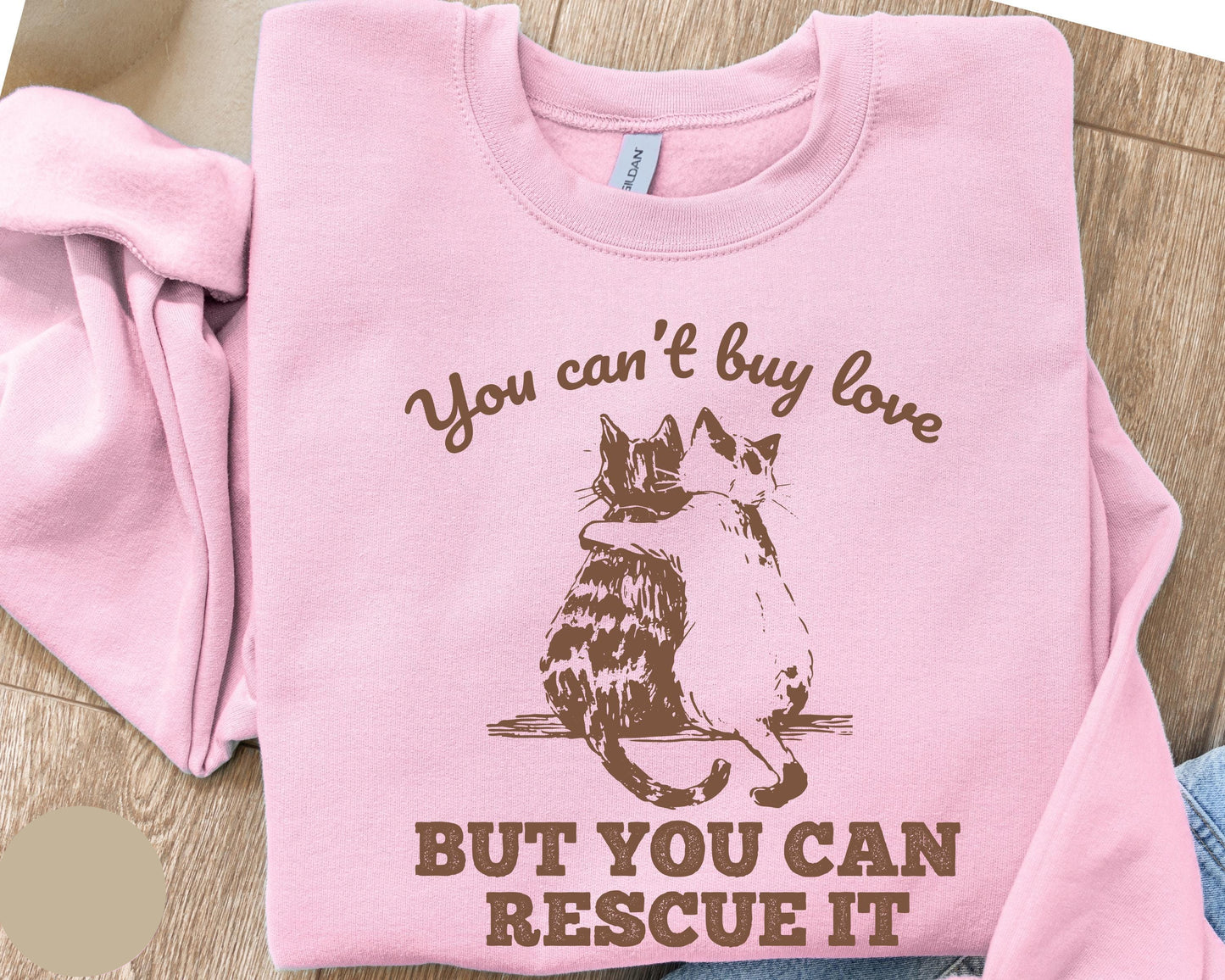You Can't Buy Love Sweater
