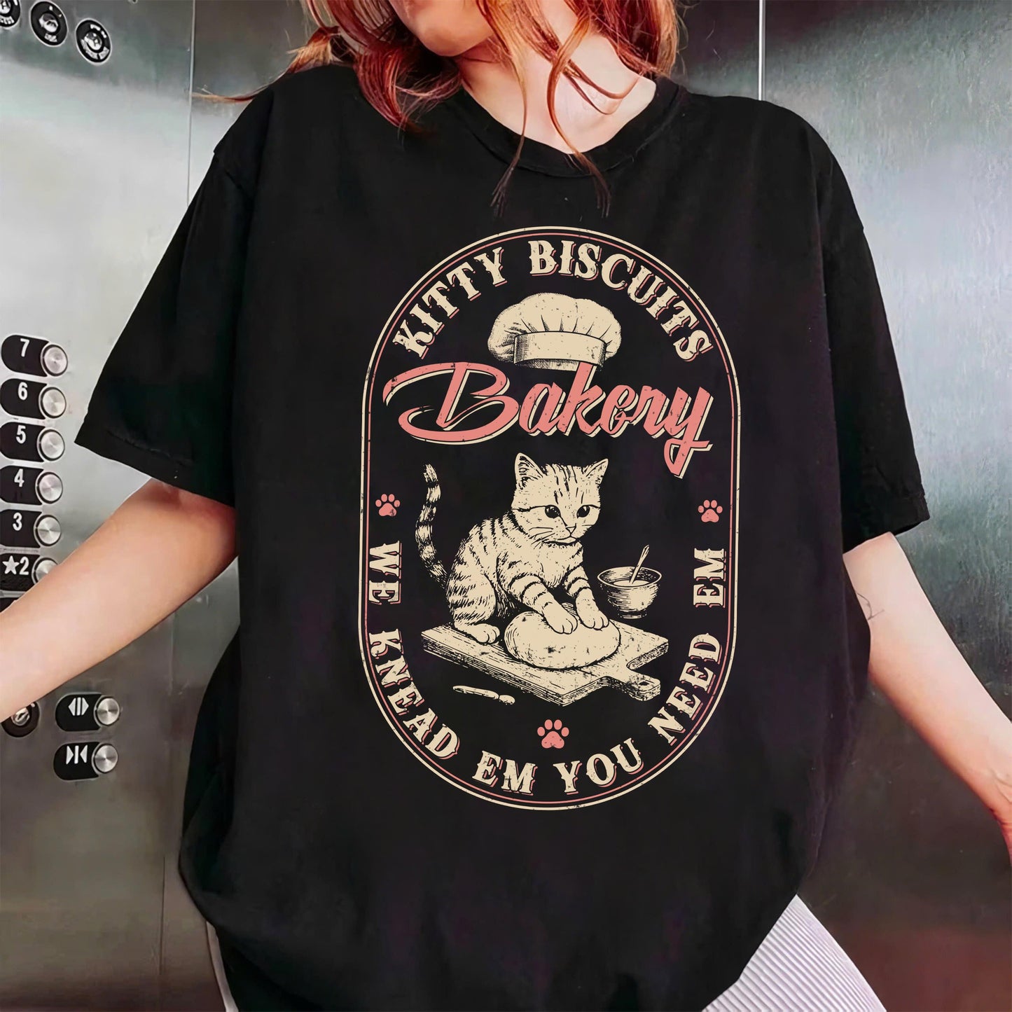 Cat Biscuit Tee