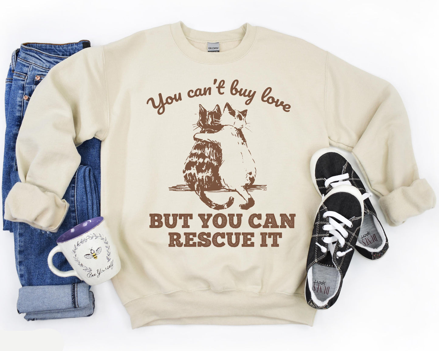 You Can't Buy Love Sweater