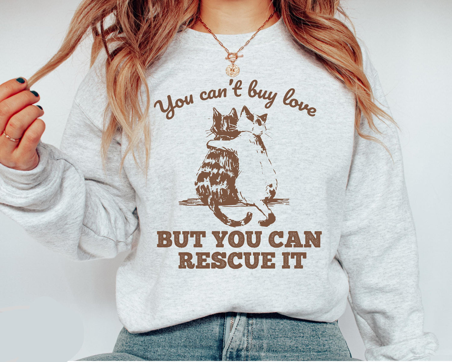 You Can't Buy Love Sweater