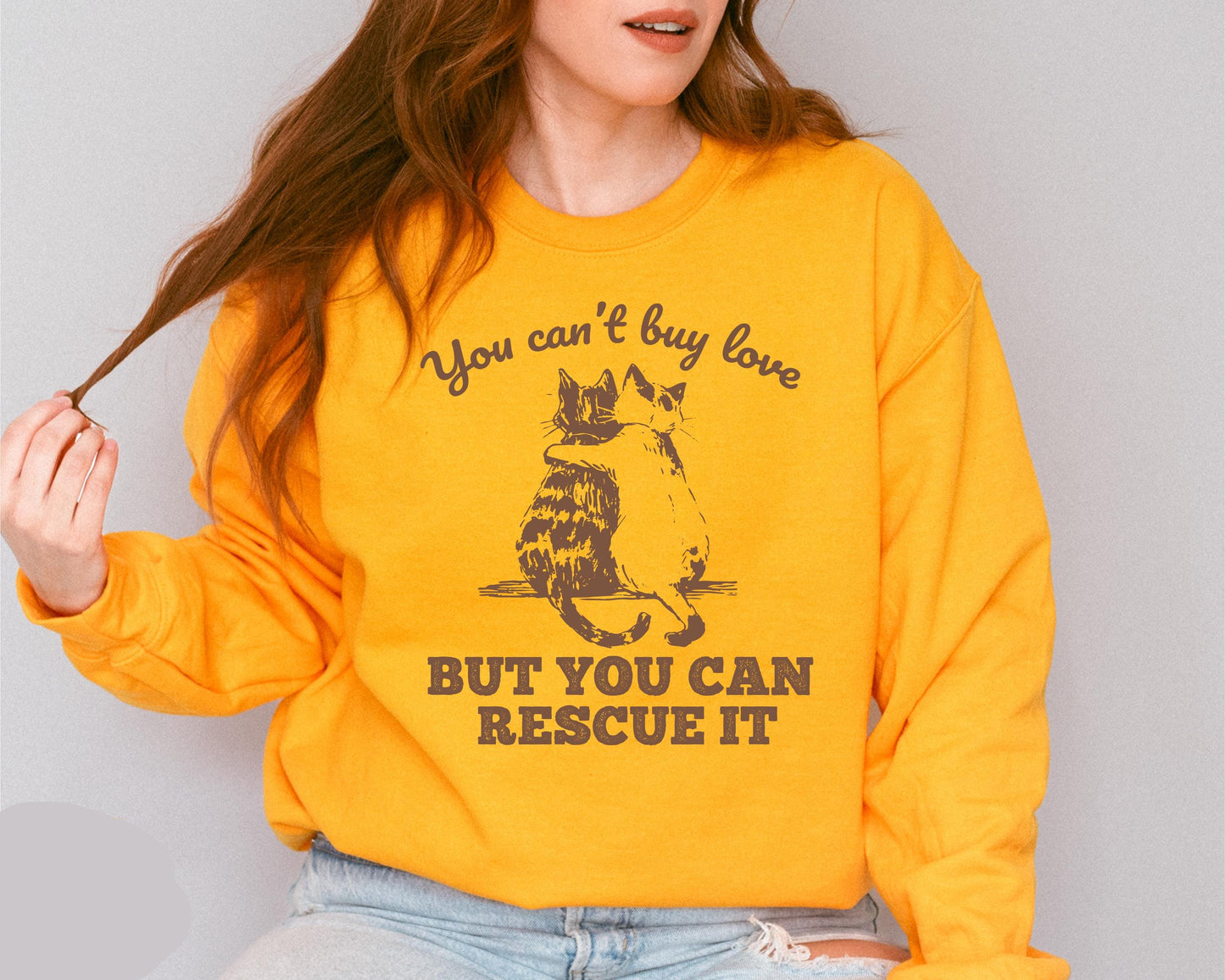 You Can't Buy Love Sweater