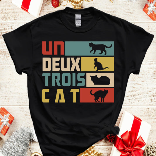 Un Deux Trois Cat Tee V19