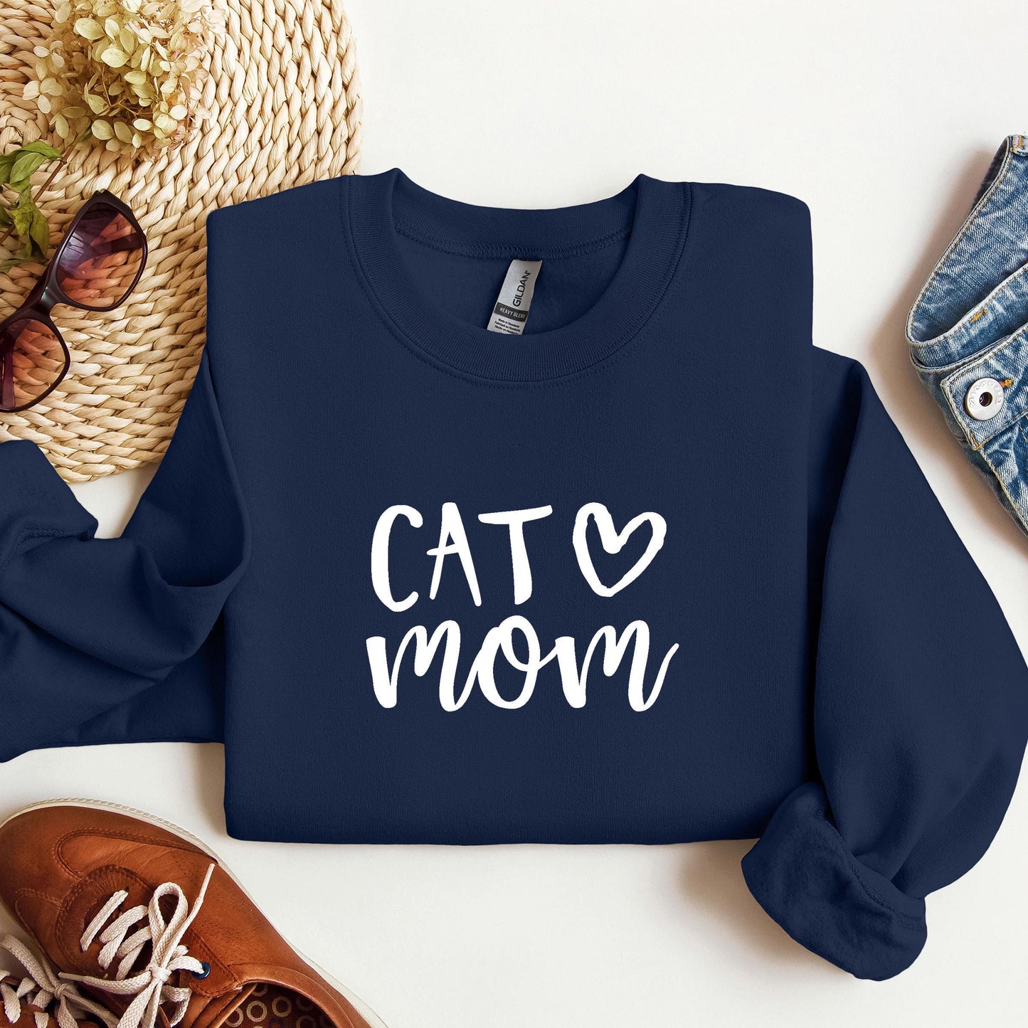 Cat Mom Sweater New