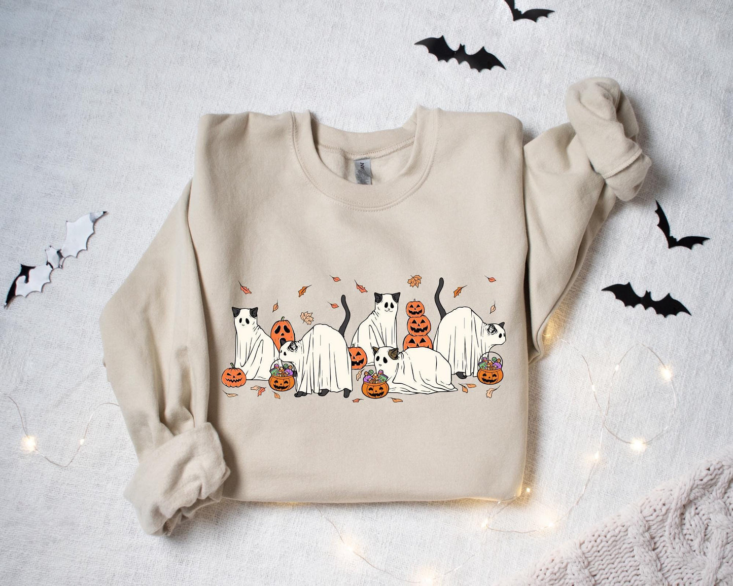 Ghost Cats Sweatshirt V5