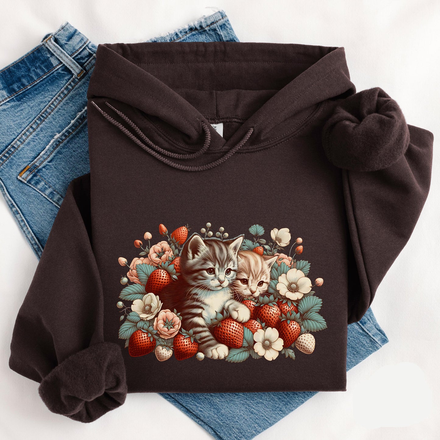 Strawberry Kitten Sweater