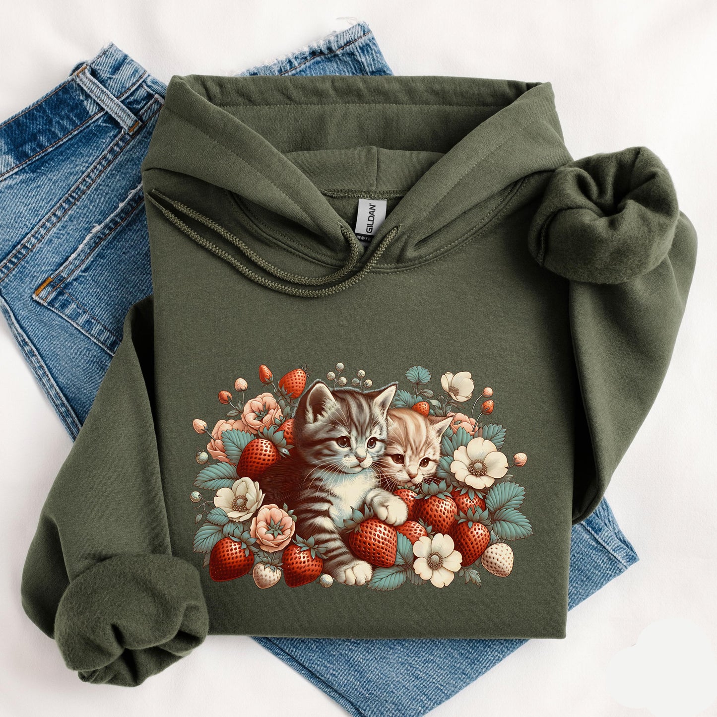 Strawberry Kitten Sweater