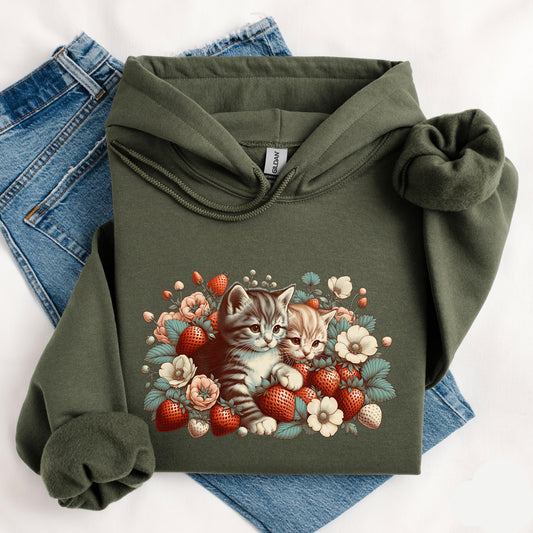 Strawberry Kitten Sweater