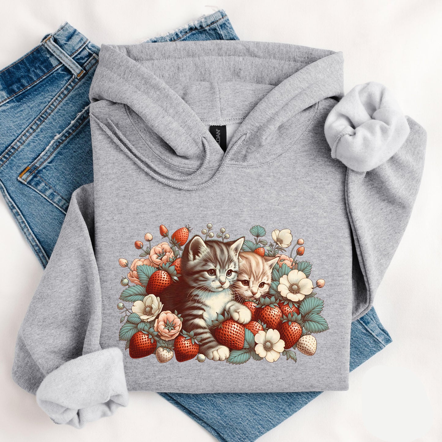 Strawberry Kitten Sweater