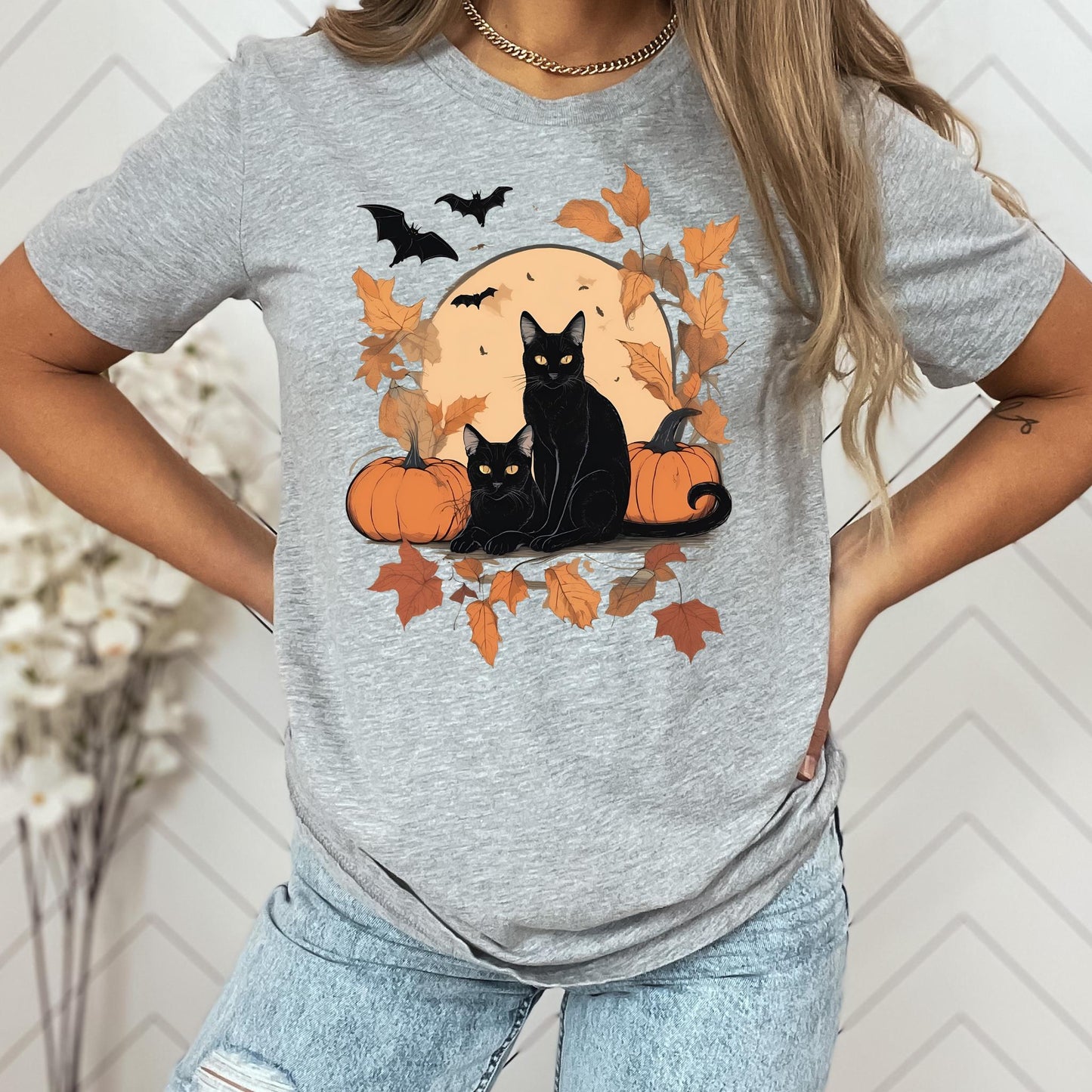 Halloween Cat Tee