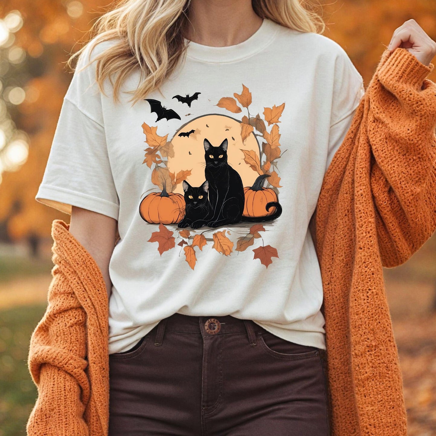 Halloween Cat Tee