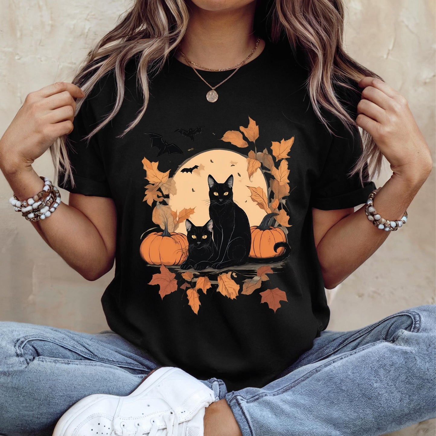 Halloween Cat Tee