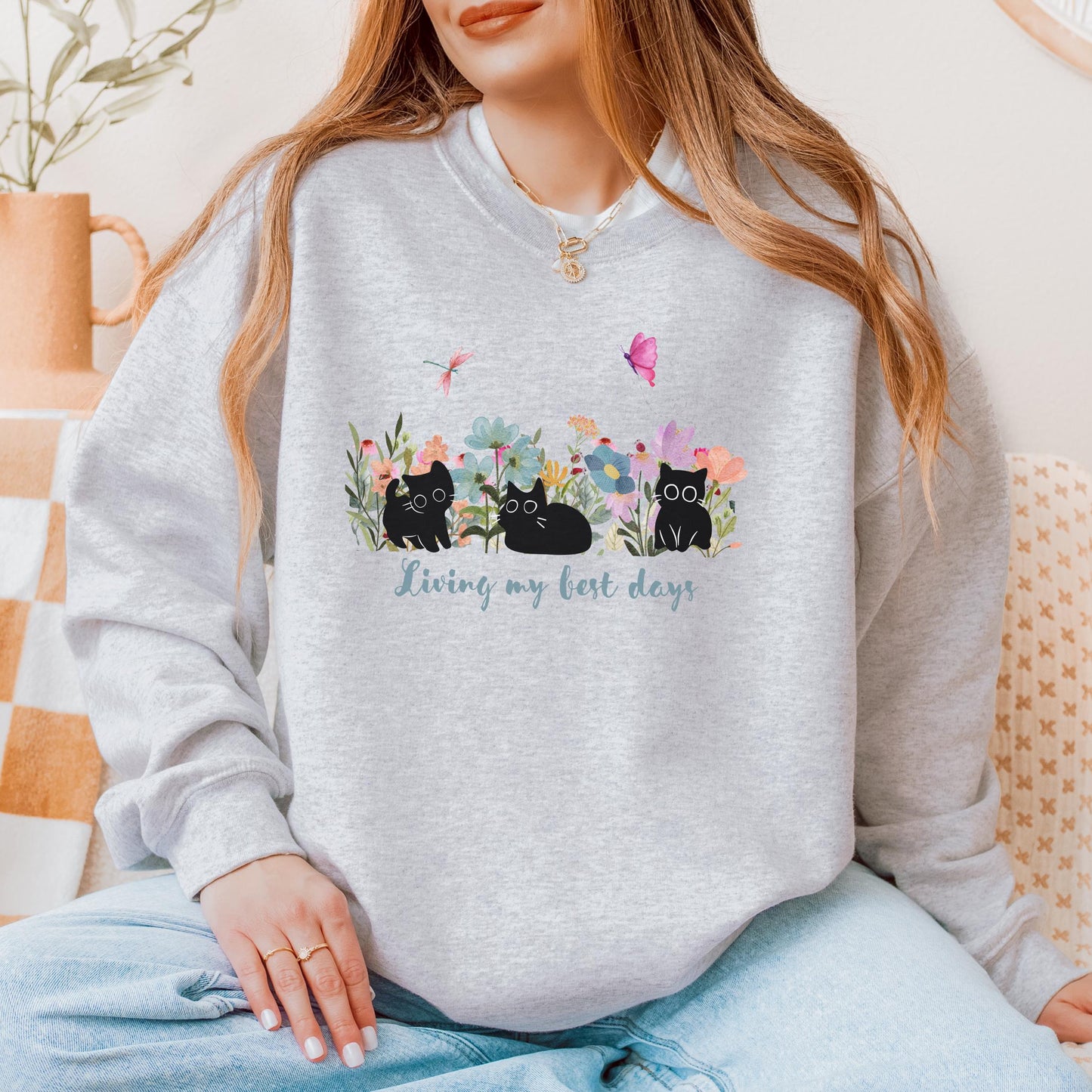 Living My Best Days Sweater