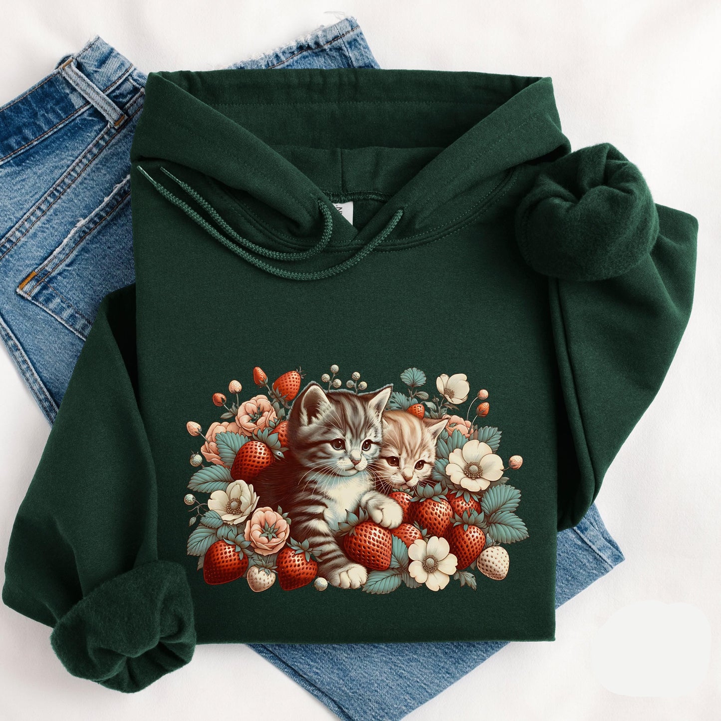 Strawberry Kitten Sweater