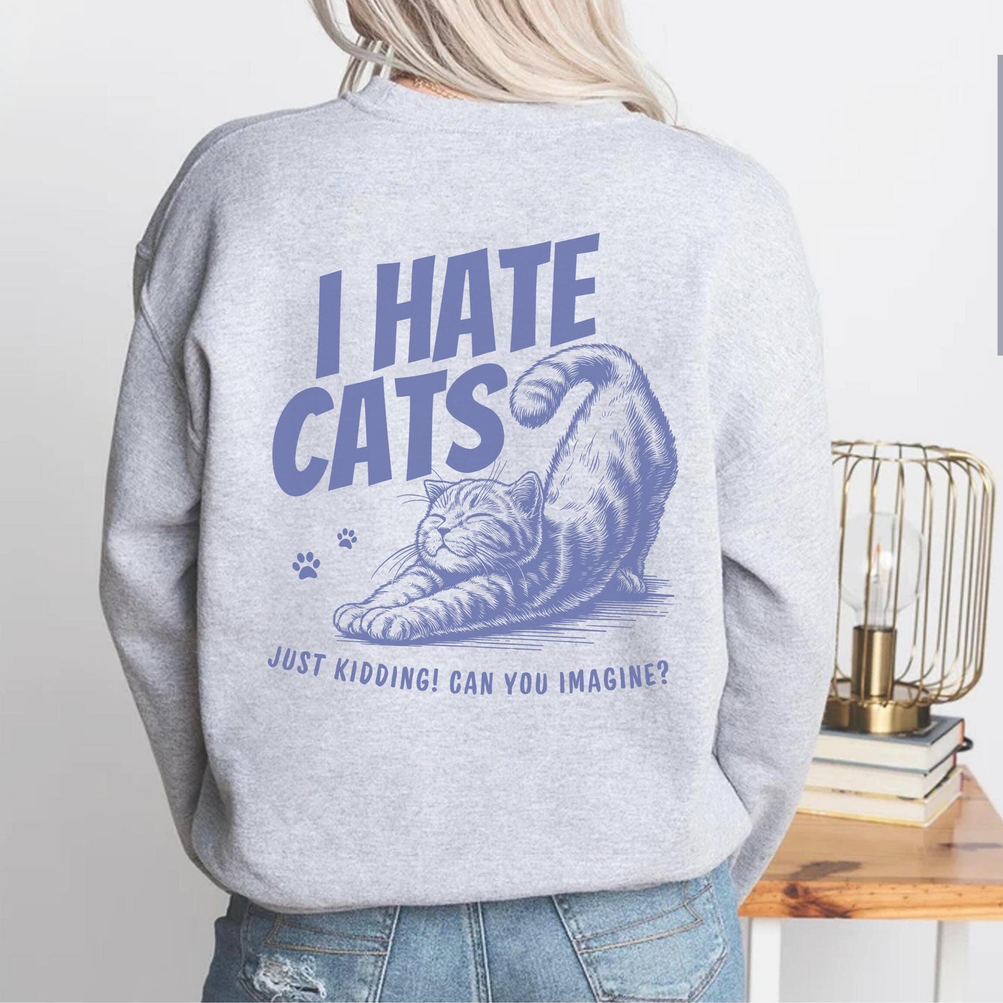 I Hate Cats Sweater