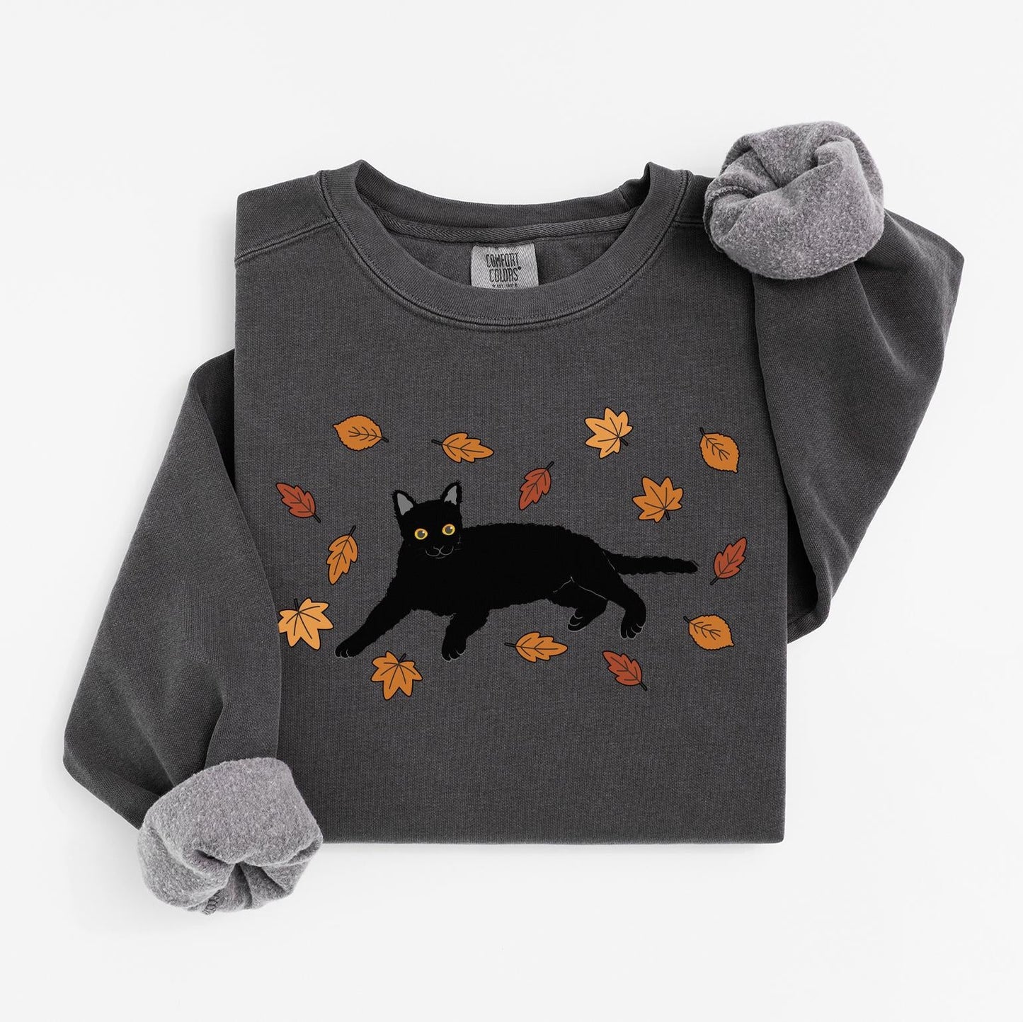 Black Cat Sweatshirt V17