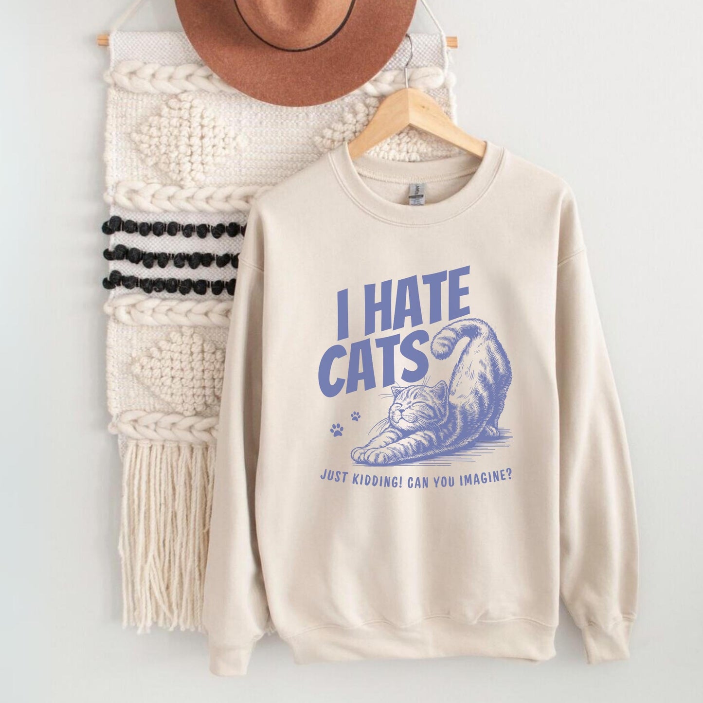 I Hate Cats Sweater