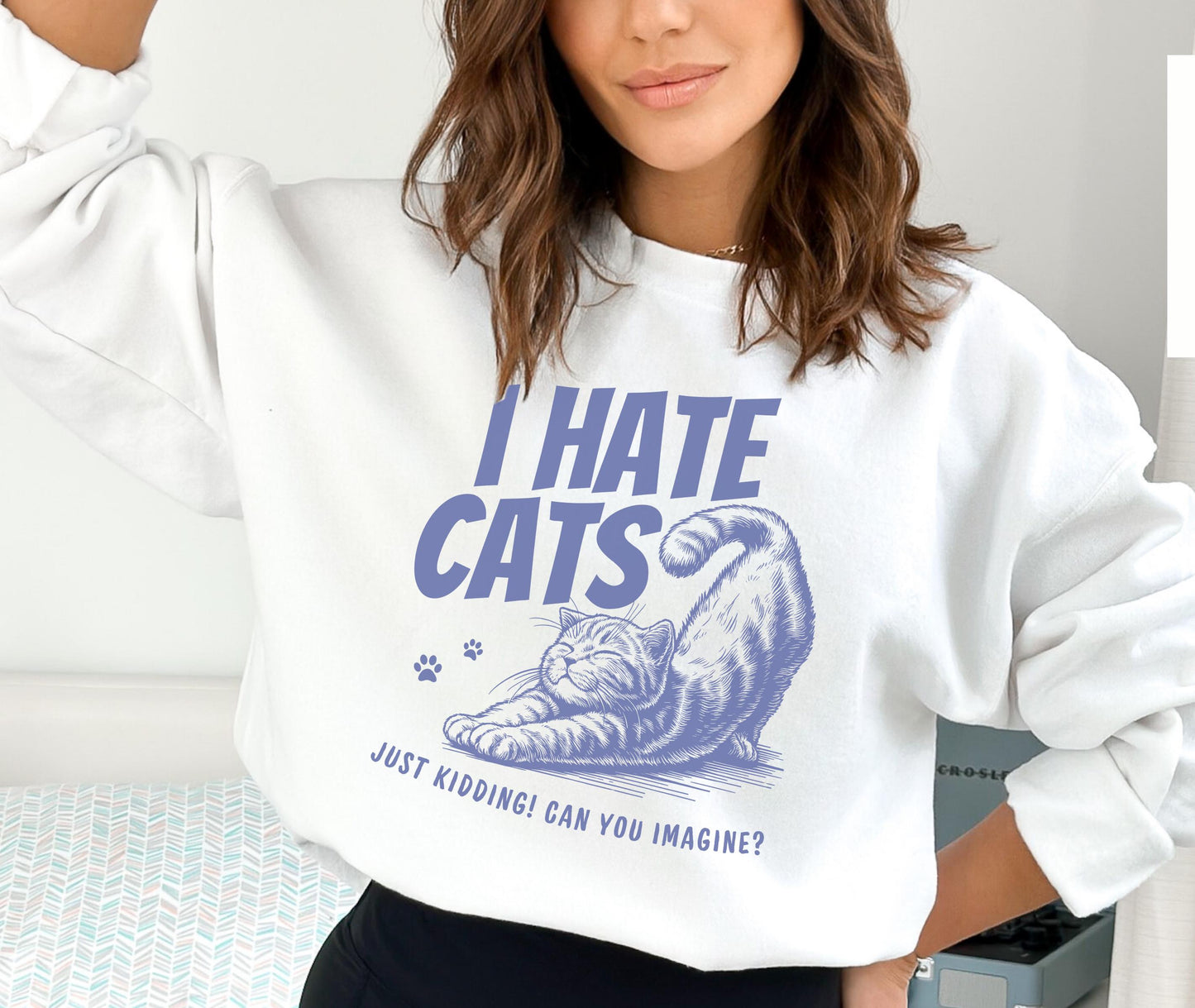 I Hate Cats Sweater