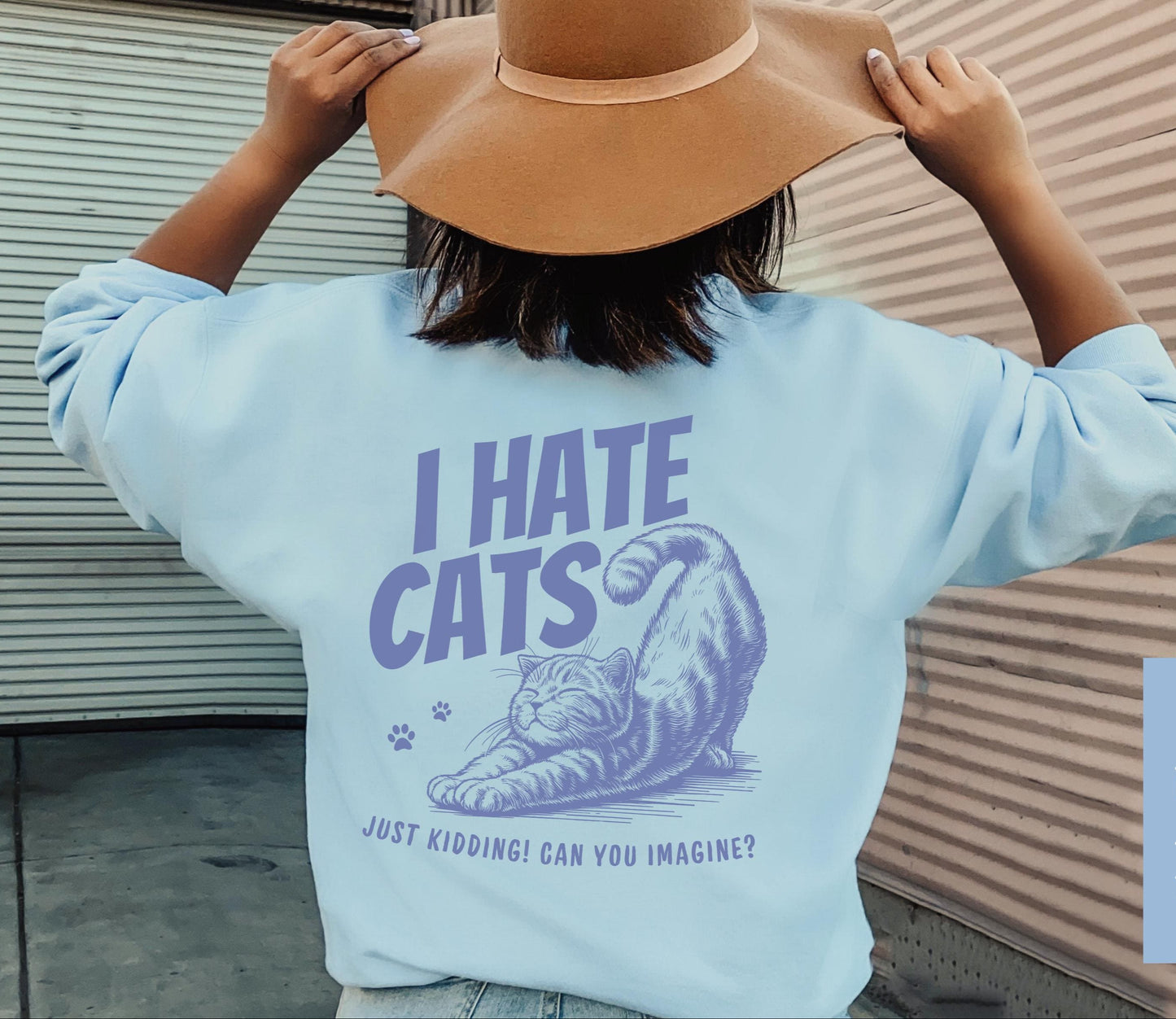 I Hate Cats Sweater