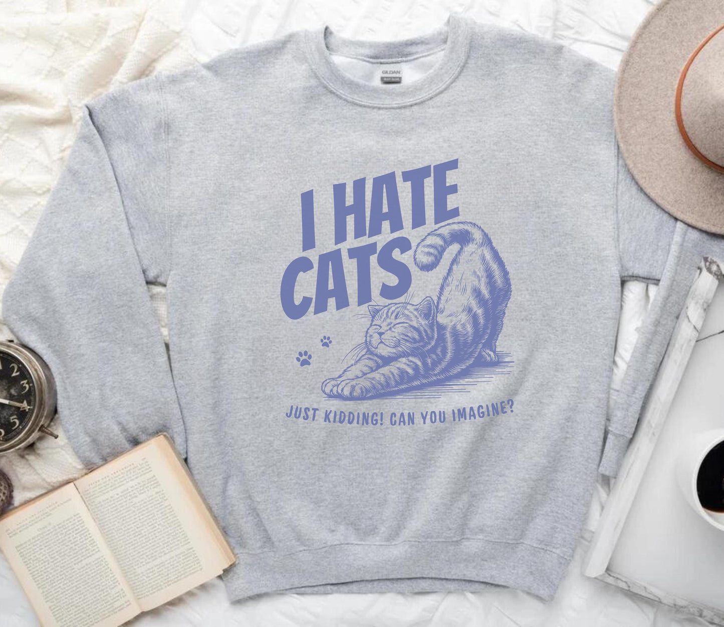 I Hate Cats Sweater