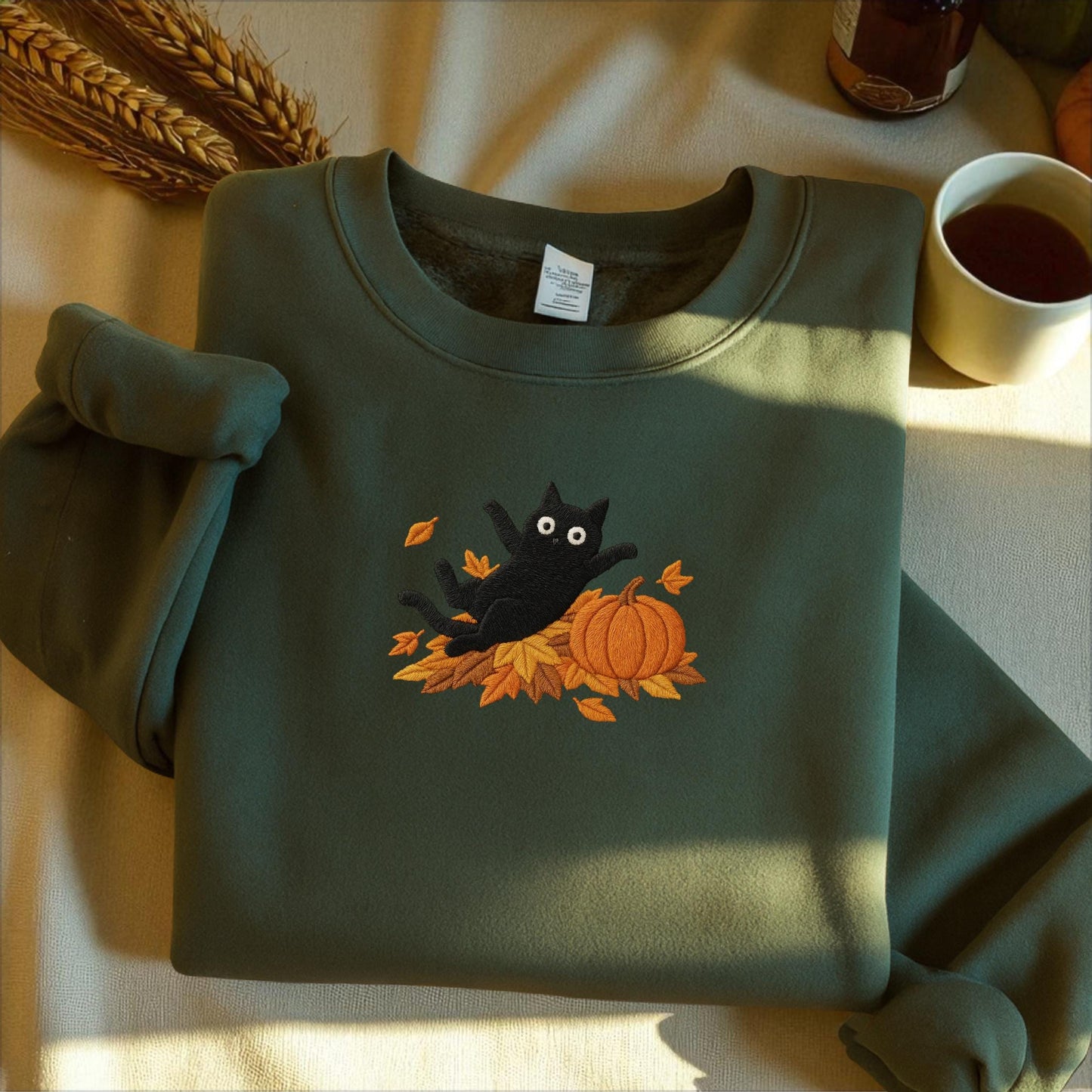 Black Cat Sweatshirt
