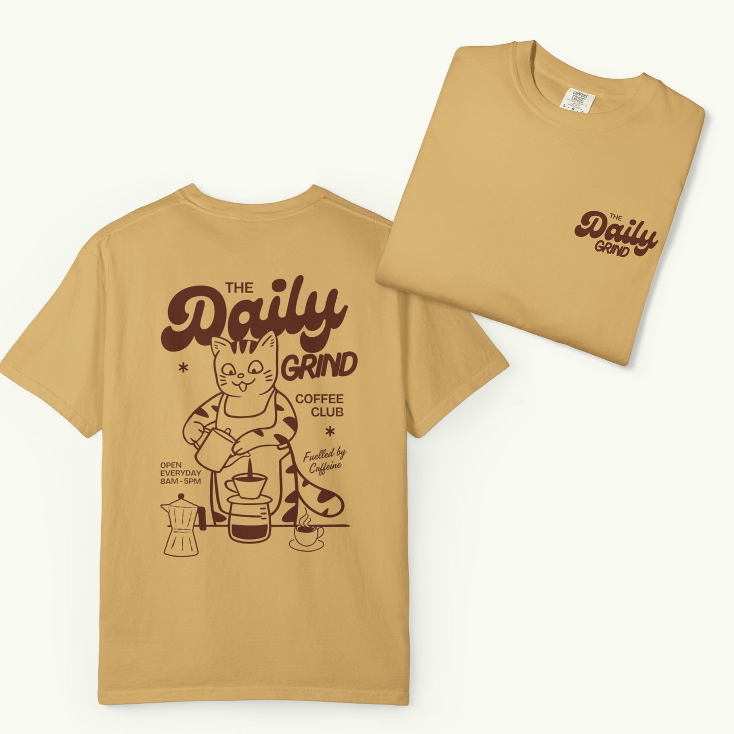 Funny Cat Coffee Shirt